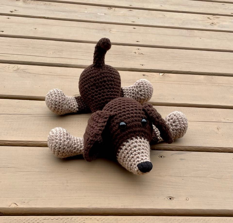 Hand Knitted Animal Doll Door Stopper