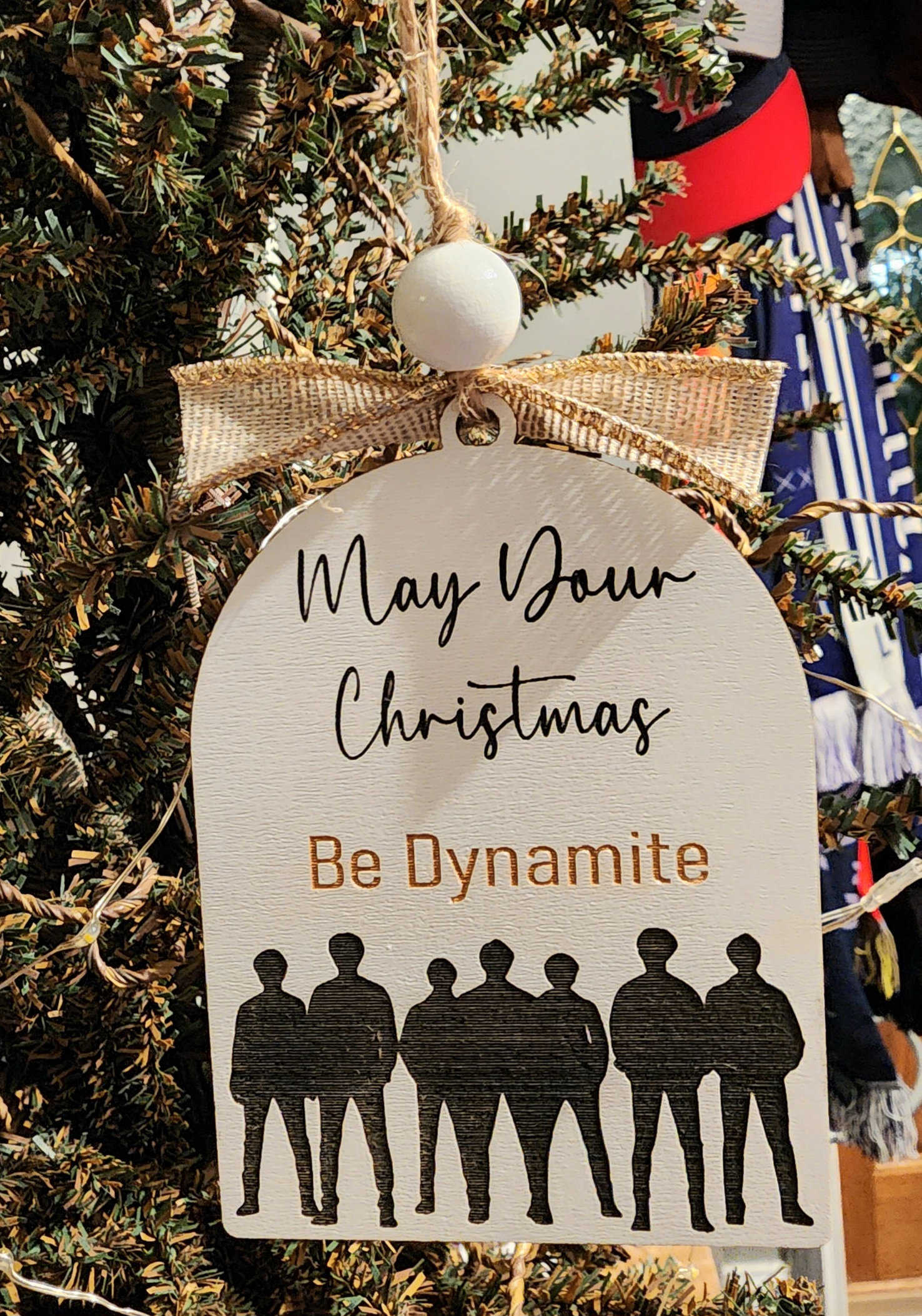 BTS Christmas Ornament
