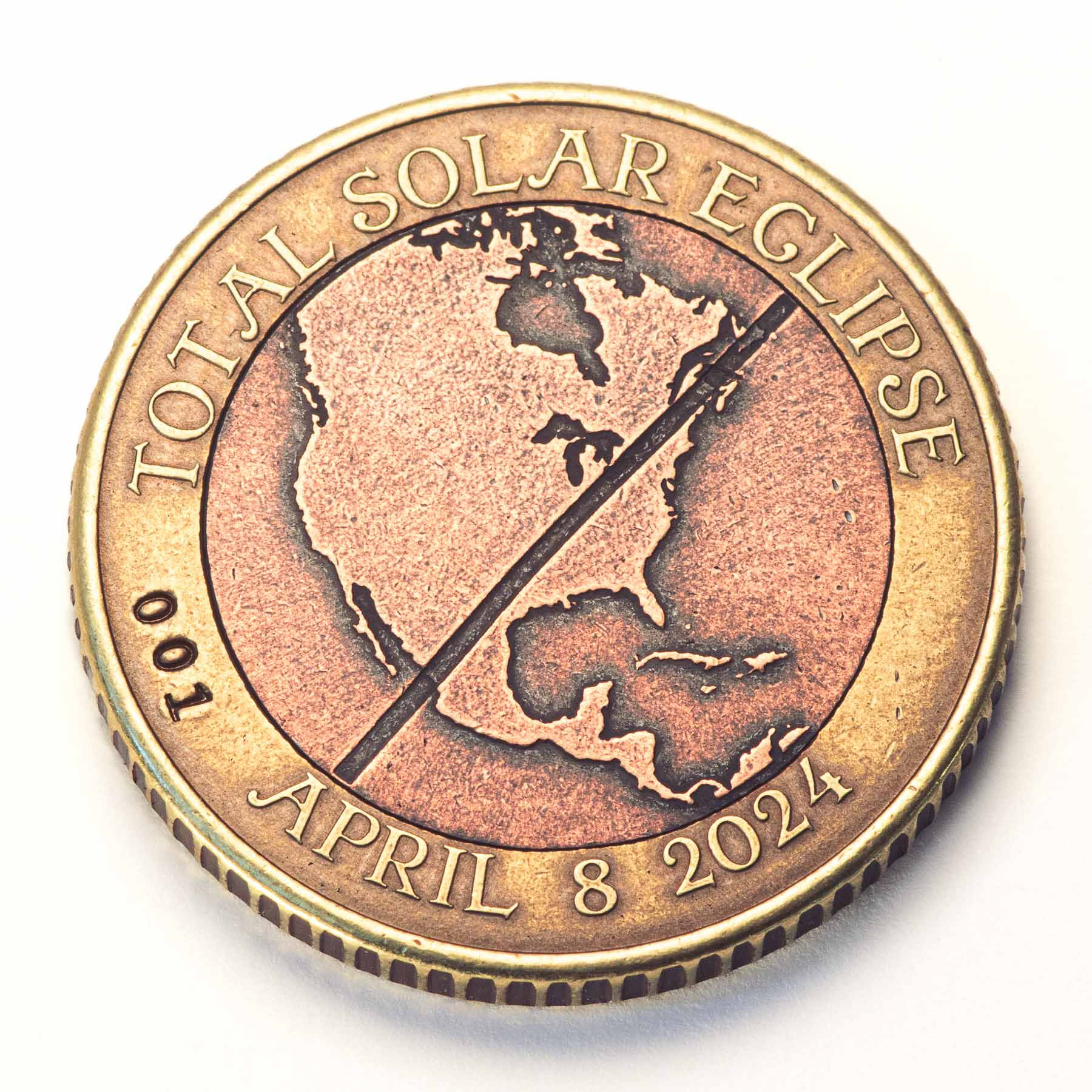 2024 Total Solar Eclipse Commemorative Coin
