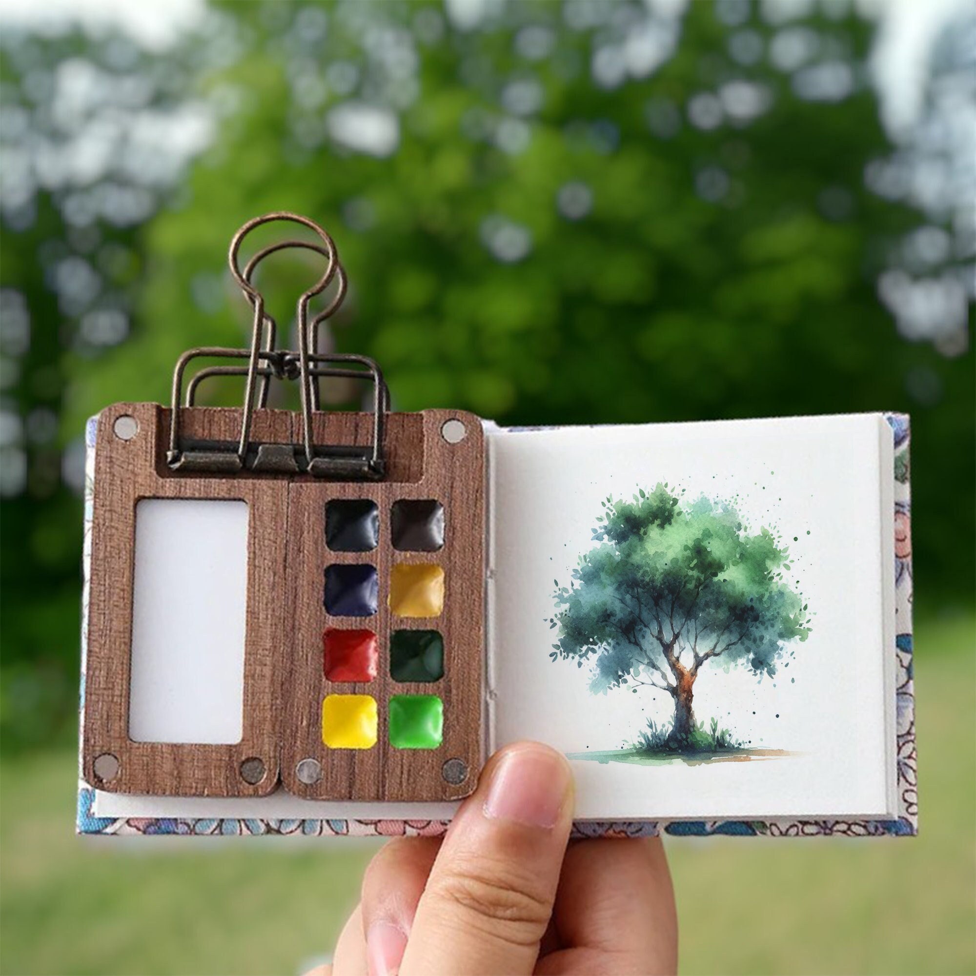 Mini Watercolor Palette