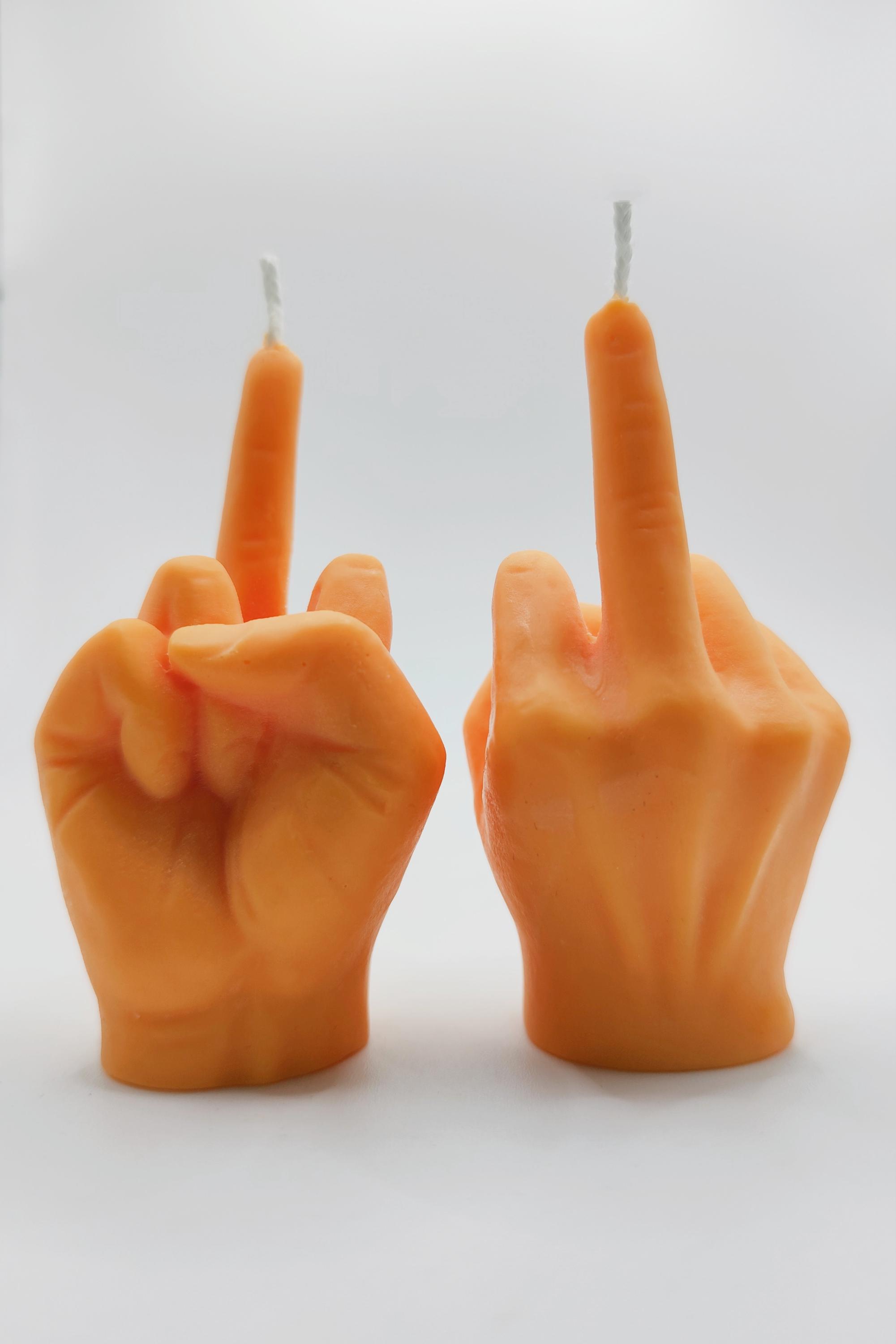 Middle Finger Candle-Funny Gift
