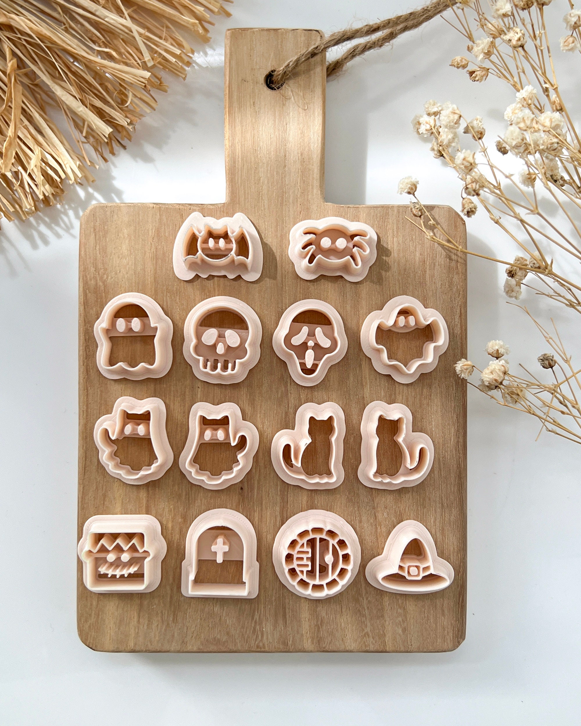 Halloween Stud Polymer Clay Cutters