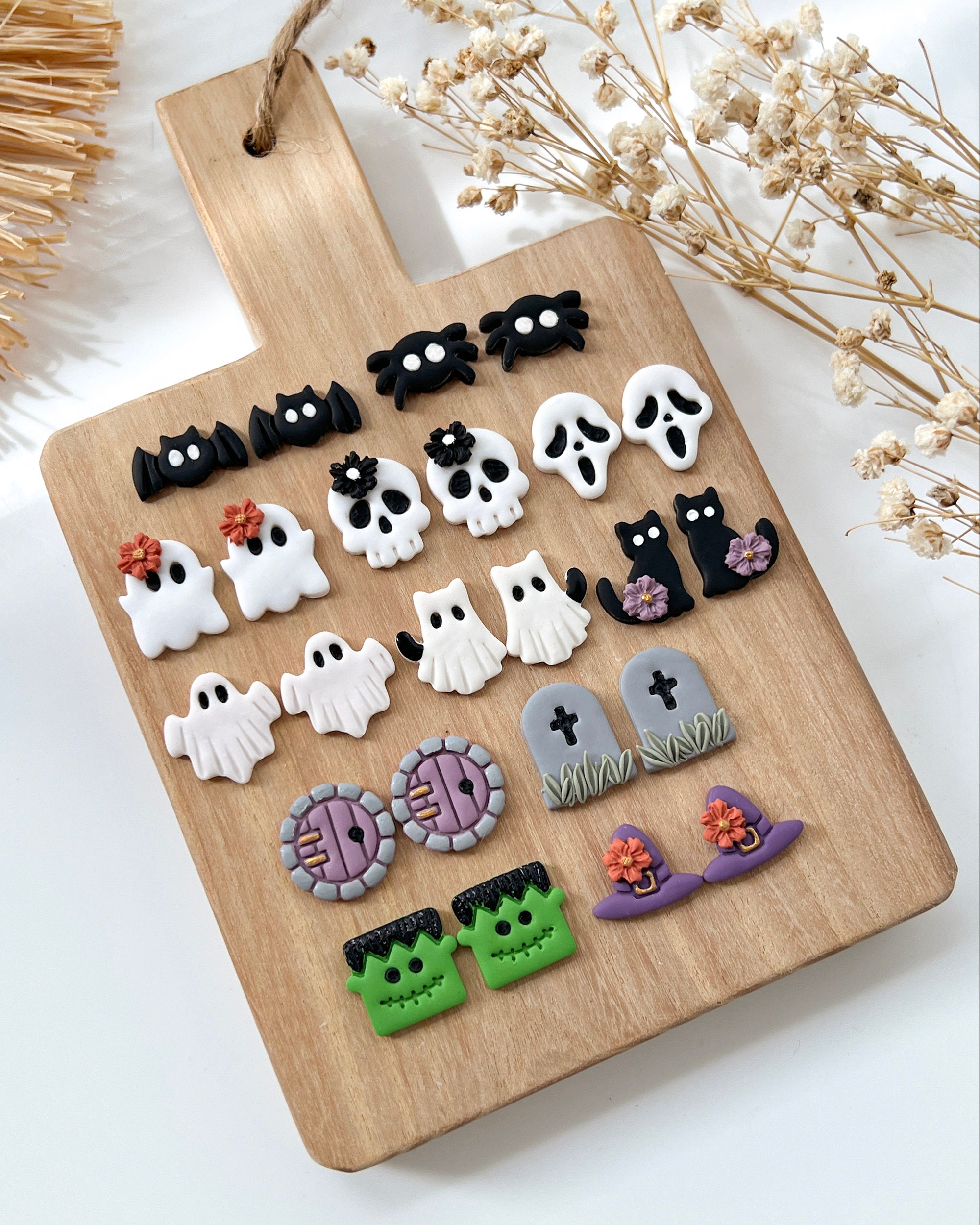 Halloween Stud Polymer Clay Cutters