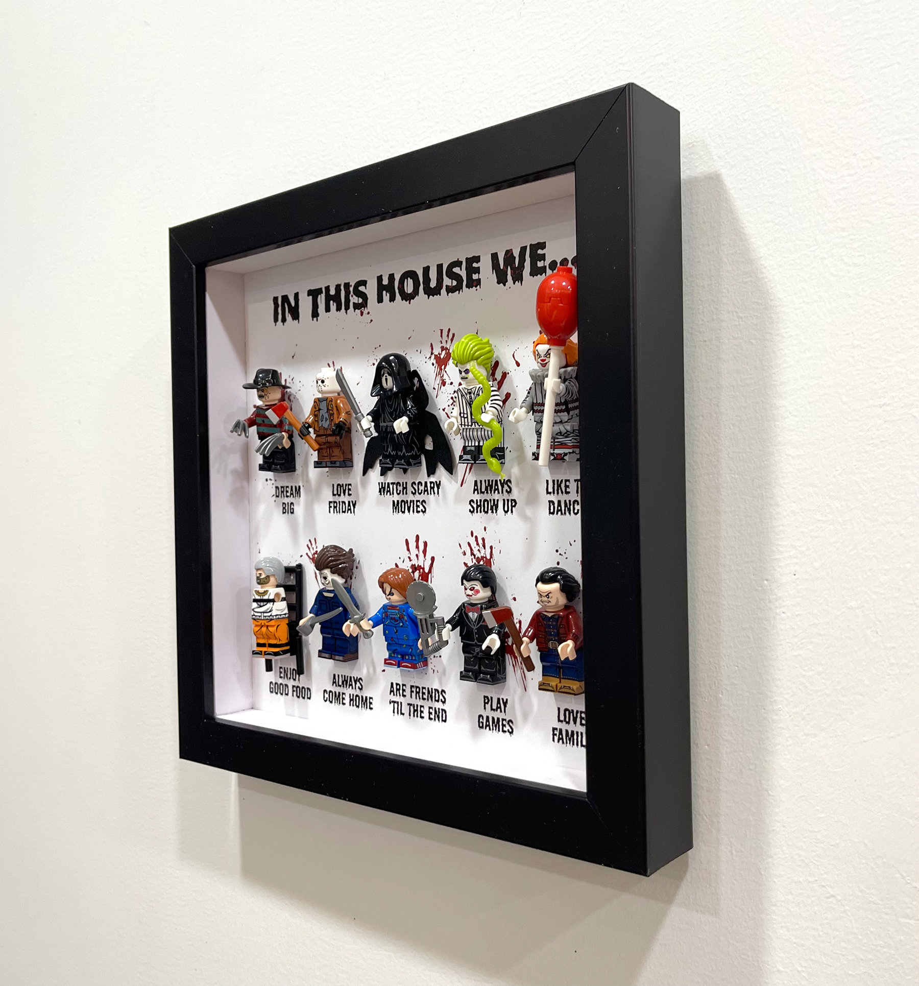 Halloween Horror Movie Photo Frame Decoration