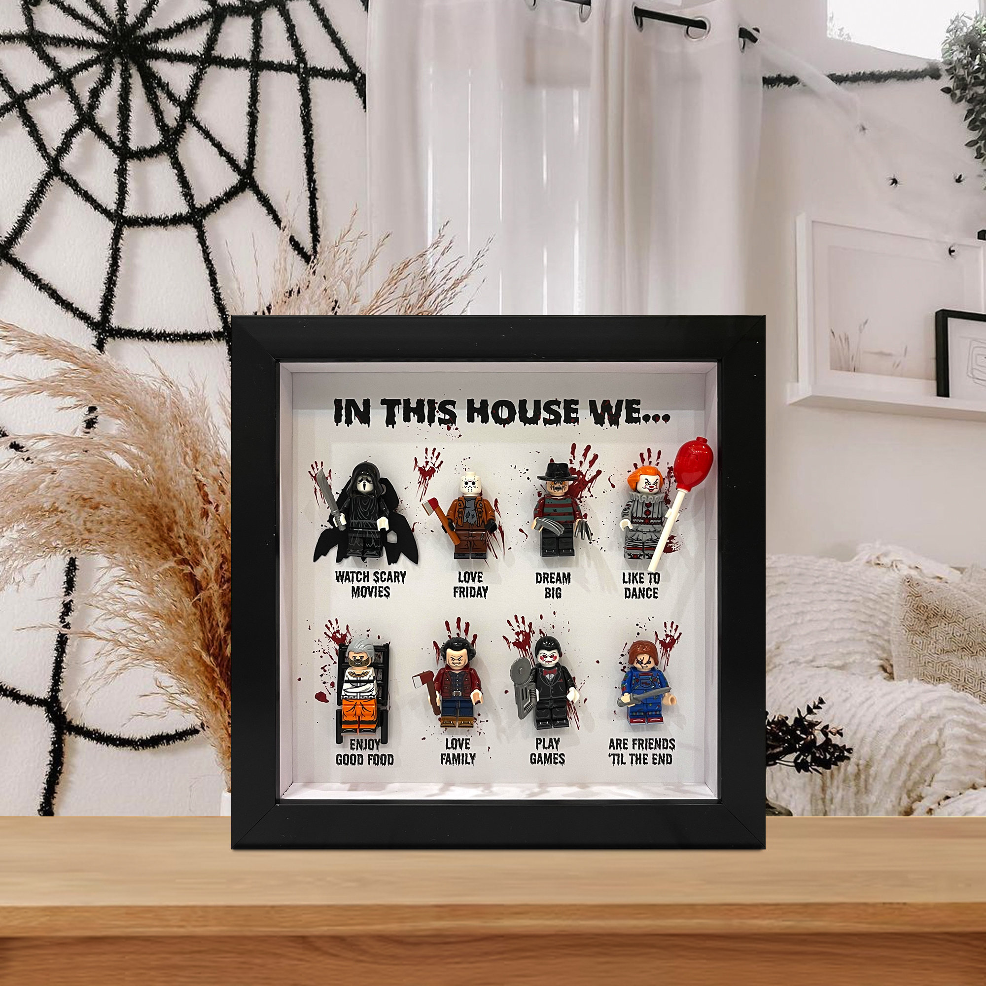 Halloween Horror Movie Photo Frame Decoration