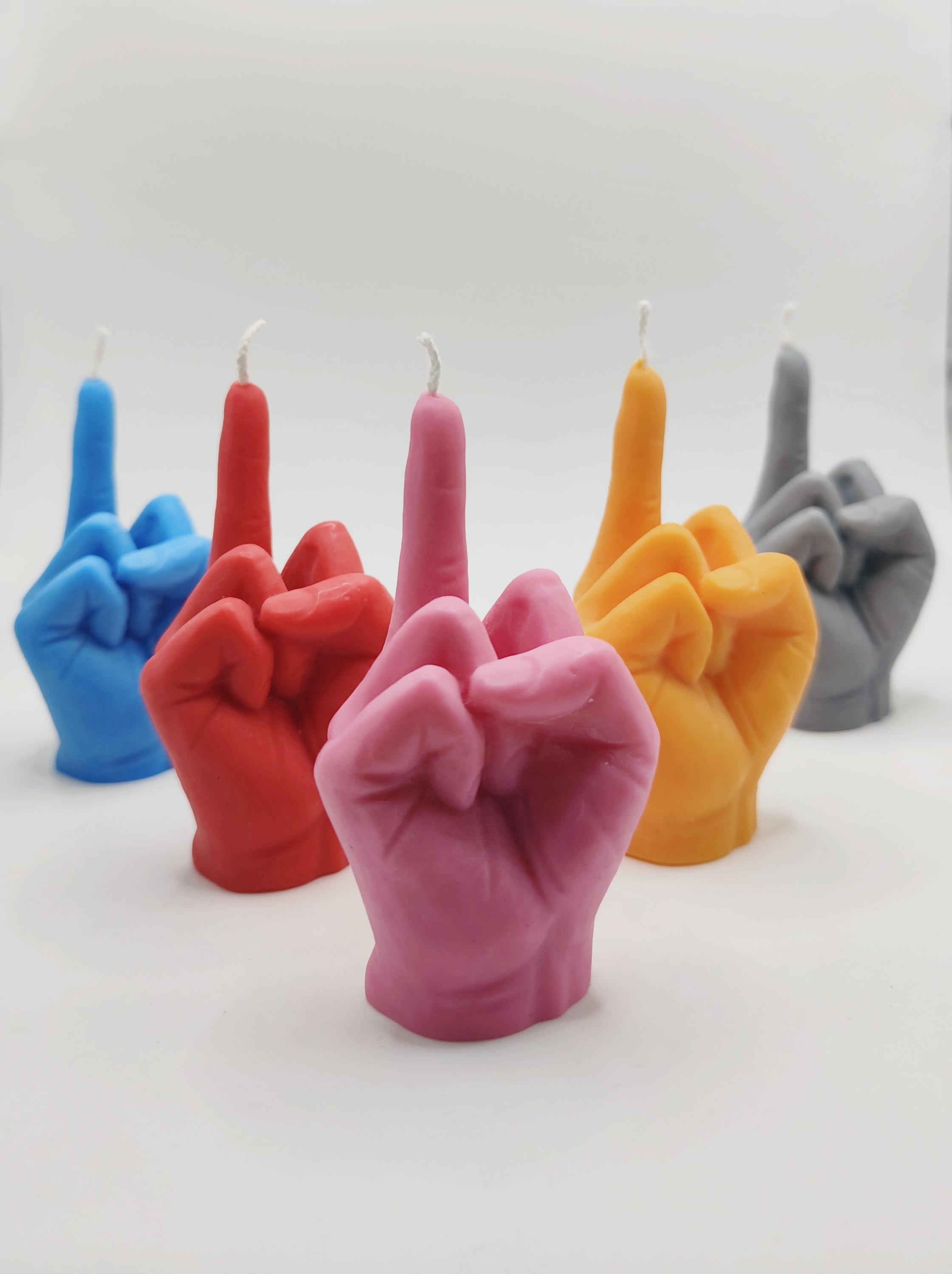 Middle Finger Candle-Funny Gift