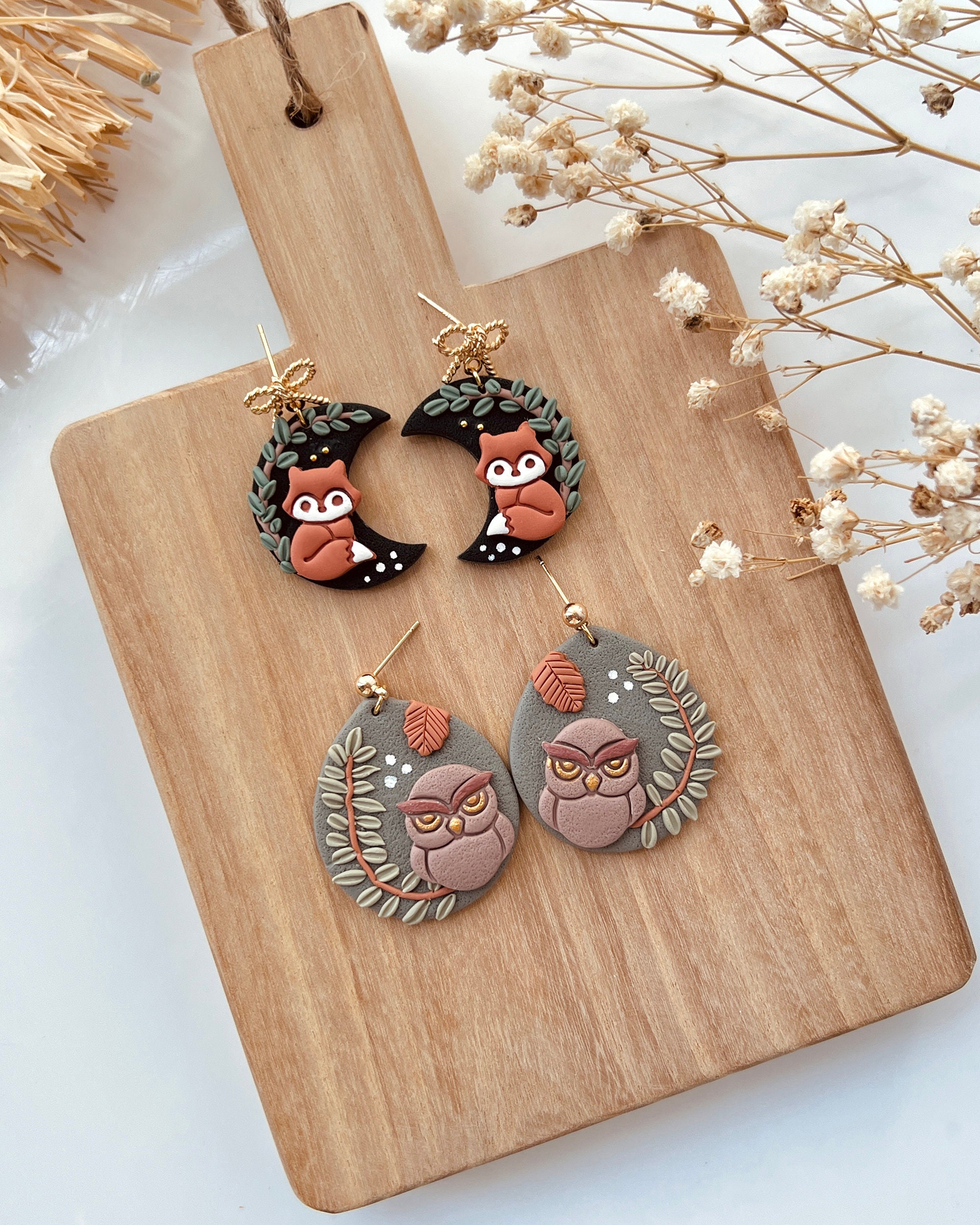 Fall Stud Polymer Clay Cutters