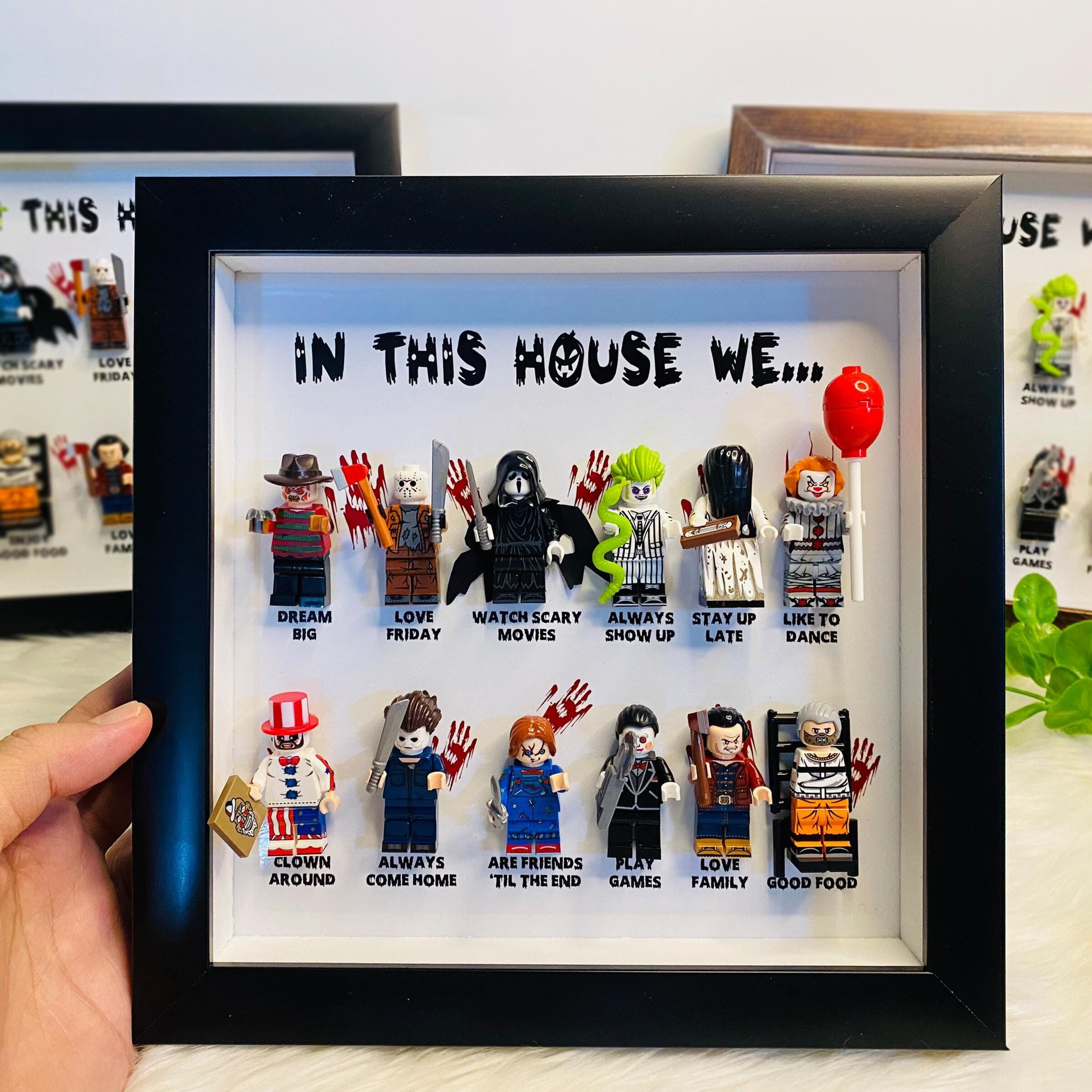 Halloween Horror Movie Photo Frame Decoration
