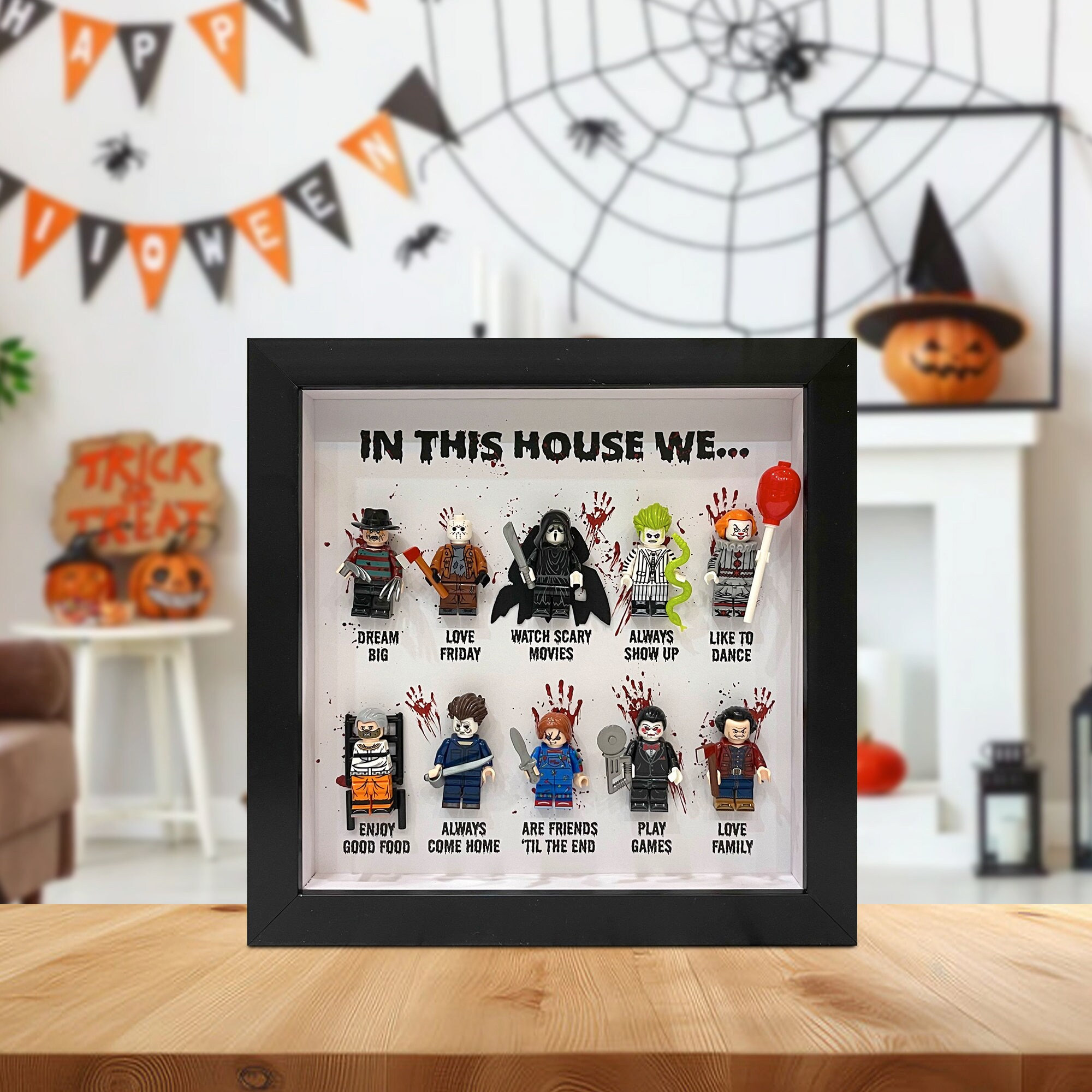 Halloween Horror Movie Photo Frame Decoration