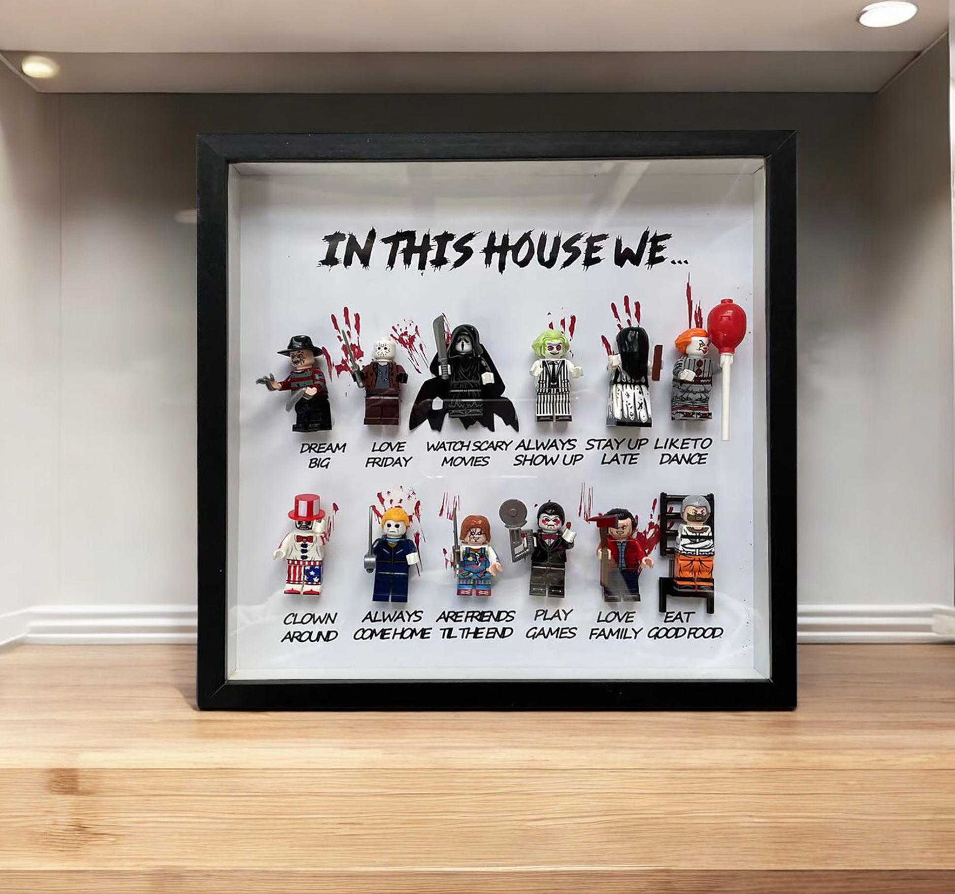 Halloween Horror Movie Photo Frame Decoration