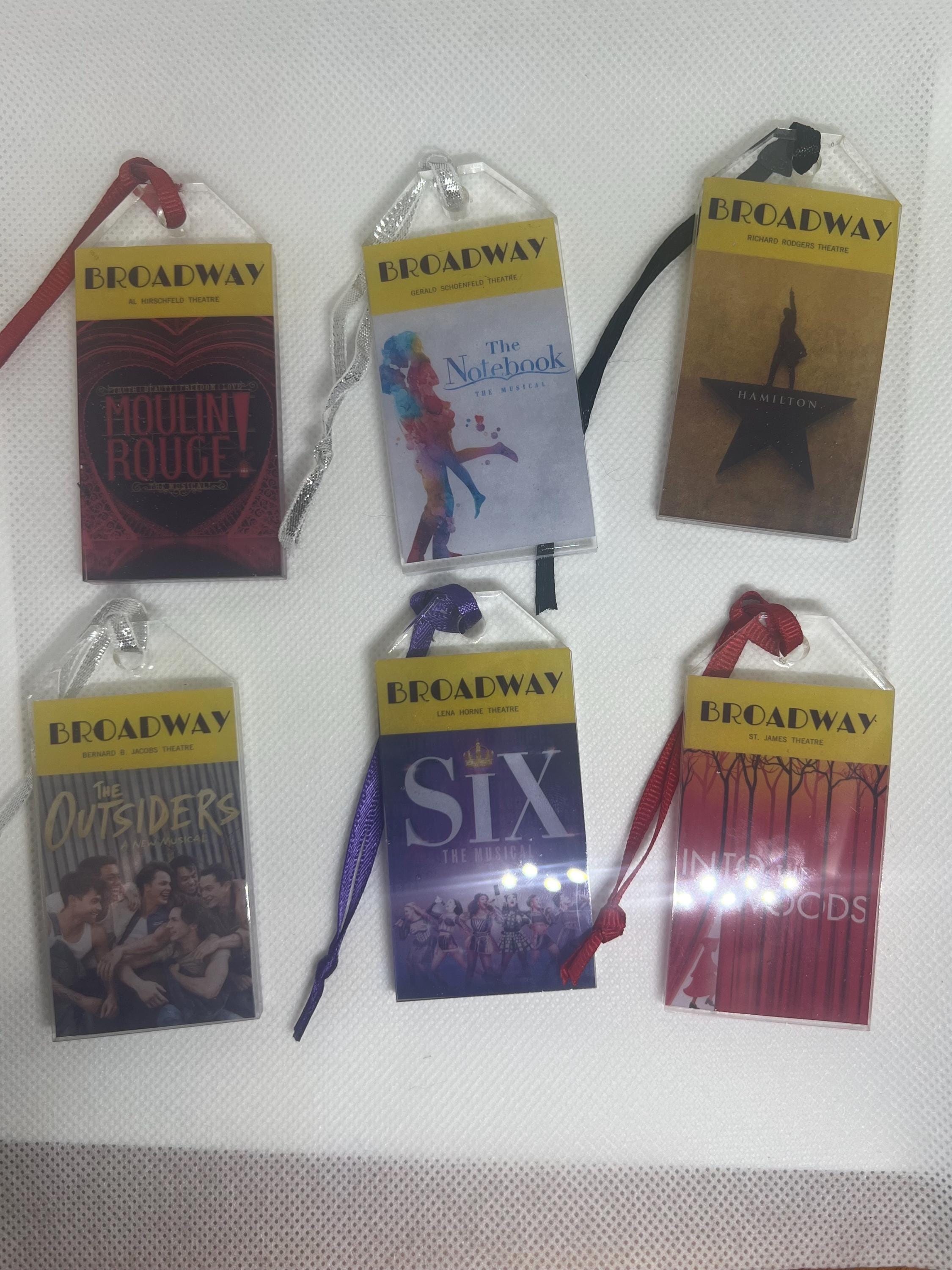 Broadway Ornaments | Gift for Broadway Fan