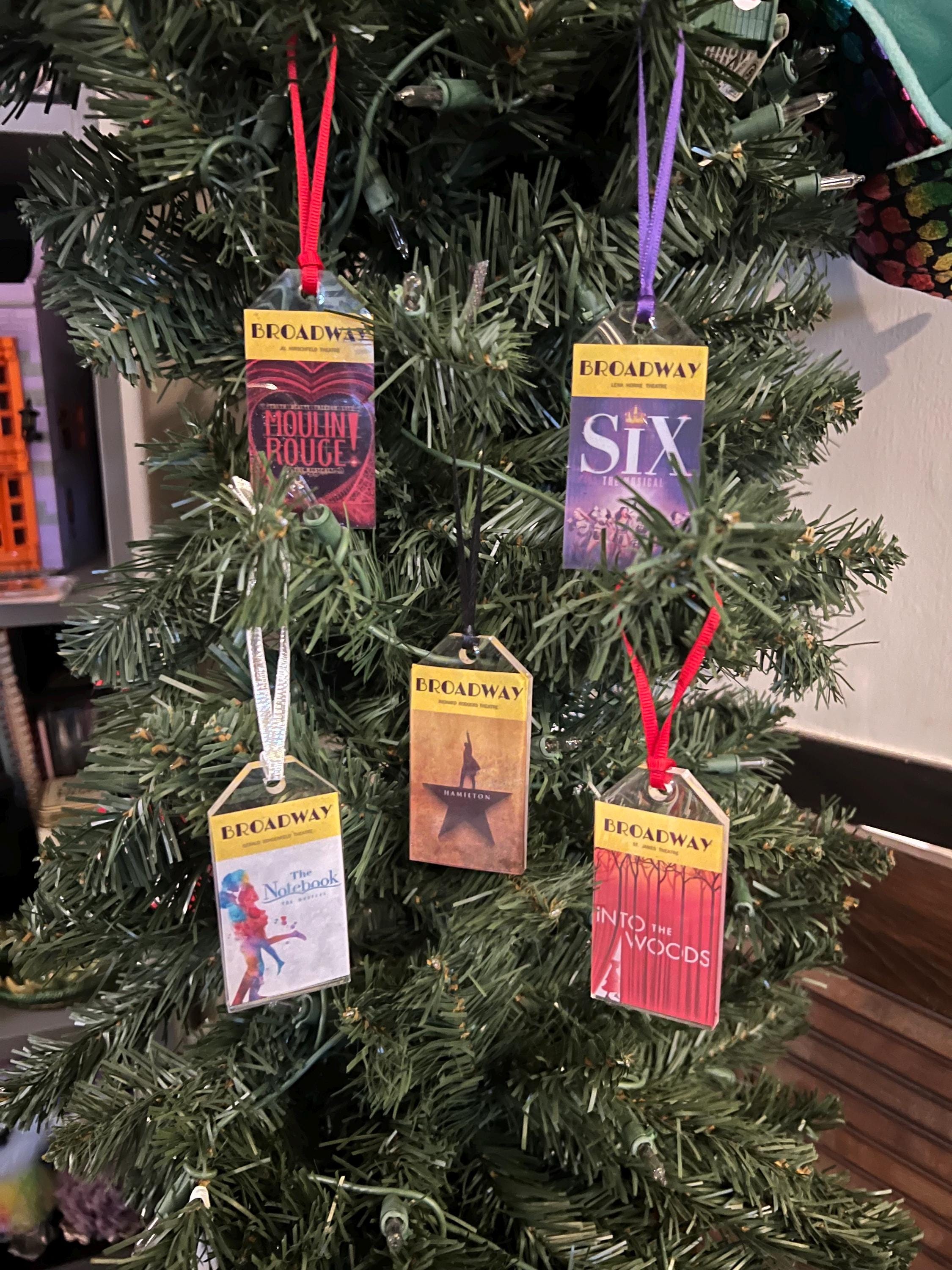 Broadway Ornaments | Gift for Broadway Fan