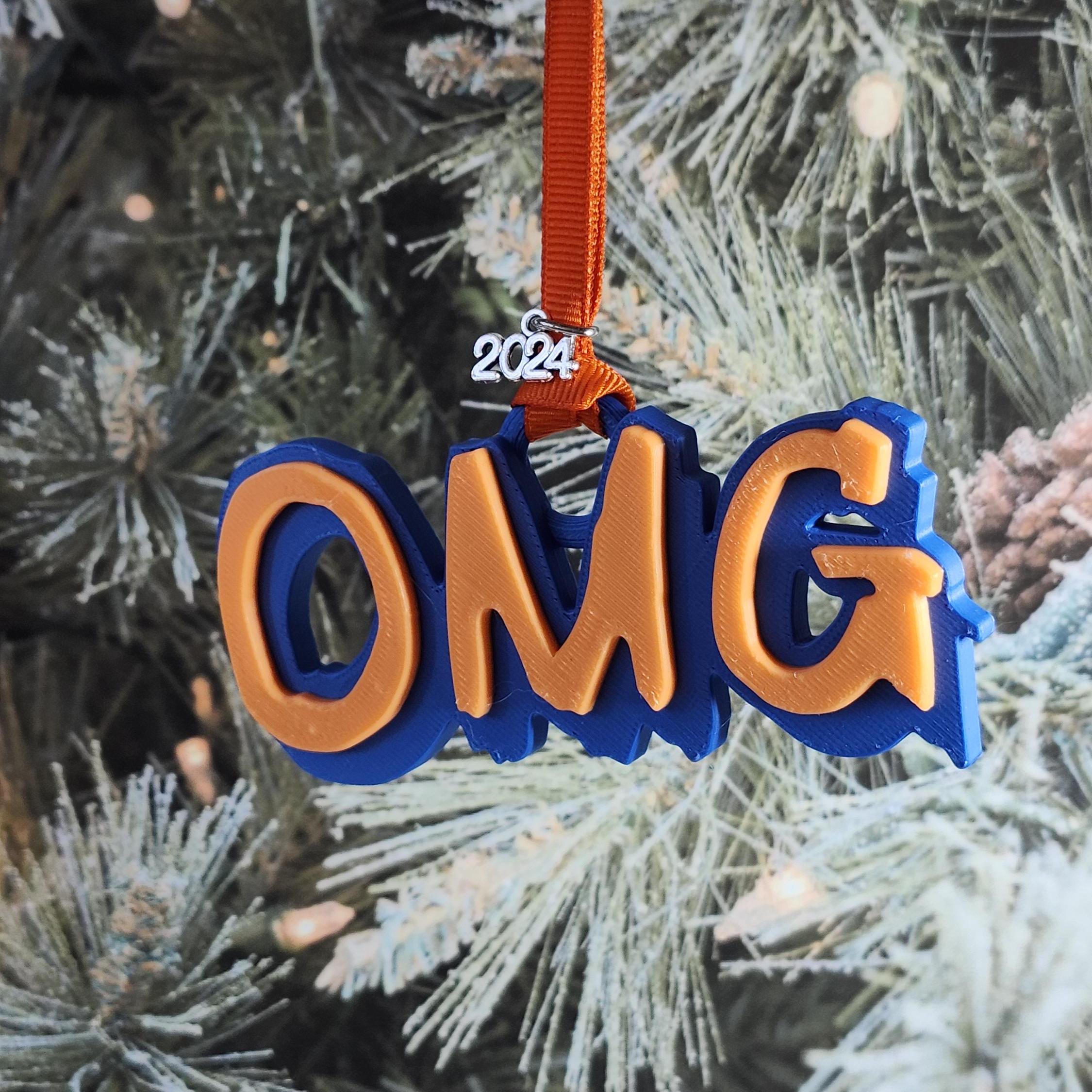 New York Mets OMG Holiday Christmas Ornament