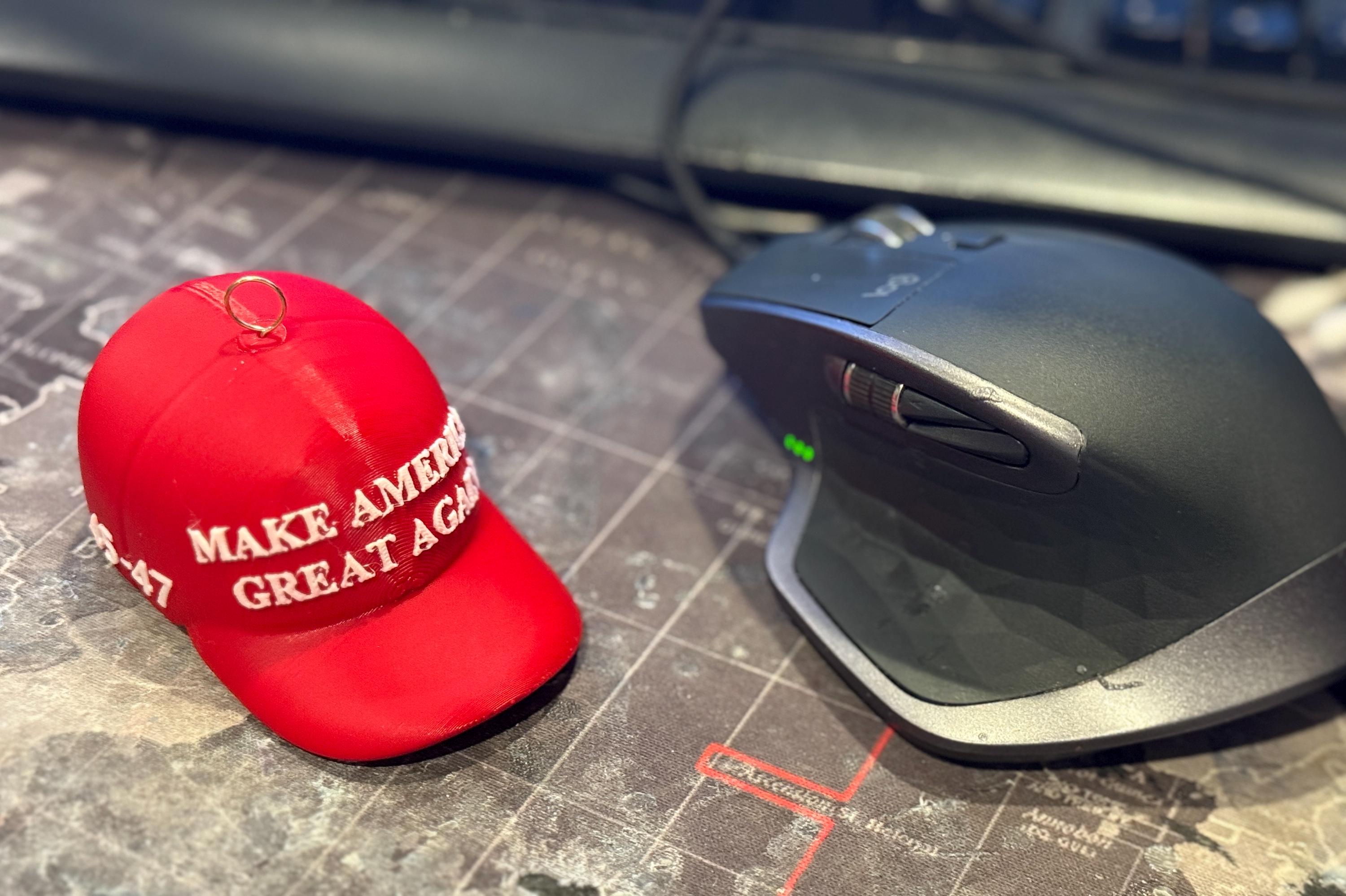 TRUMP 2024 MAGA cap Maga hat Christmas Ornaments