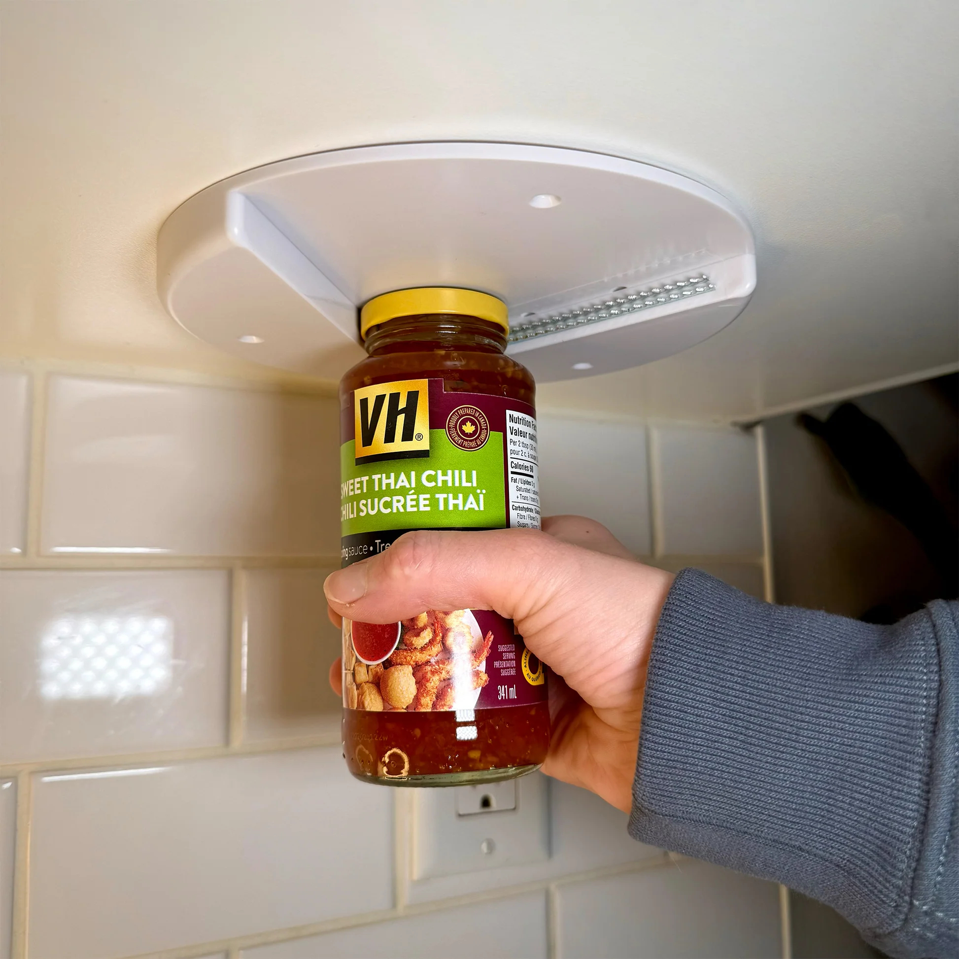 Simple portable bottle opener