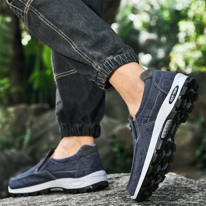 2024 New Men's Orthopedic Slip-on Shoes, Comfort Walking Shoes(Buy 2 F