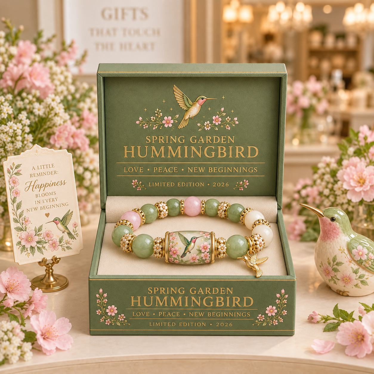 🌿 Love, Peace & Spring Blessings 💖 | 2026 Limited Edition Bracelet
