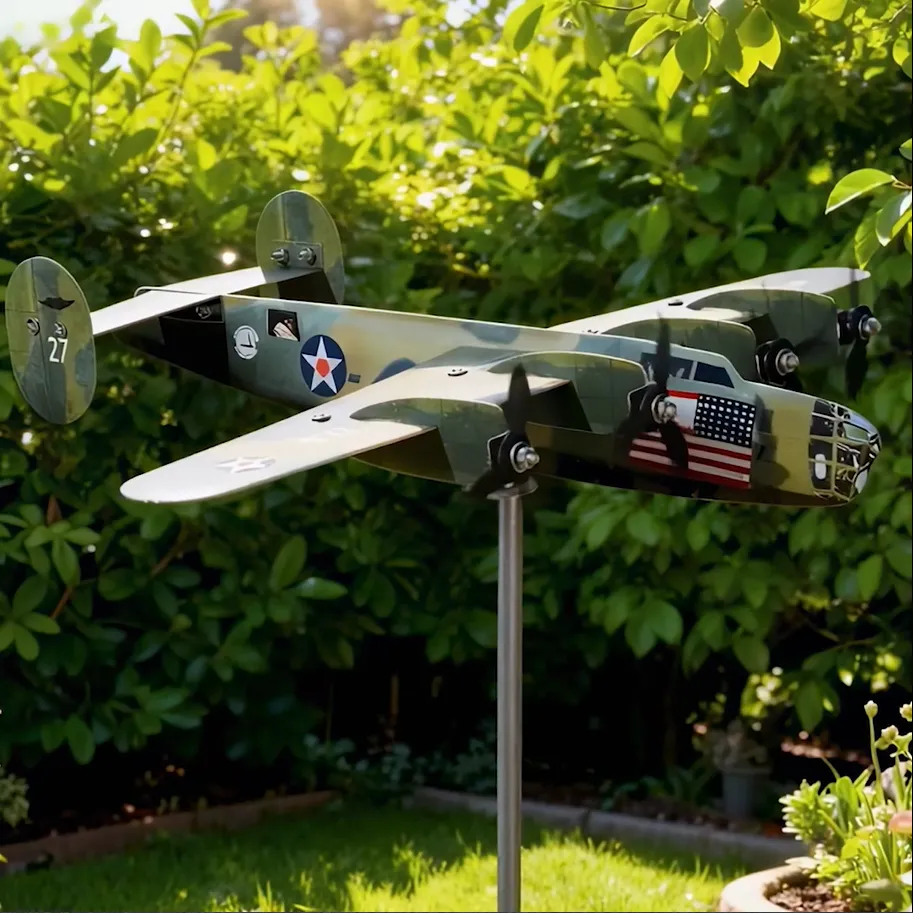 B-24 Liberator ✈️Airplane Weathervane