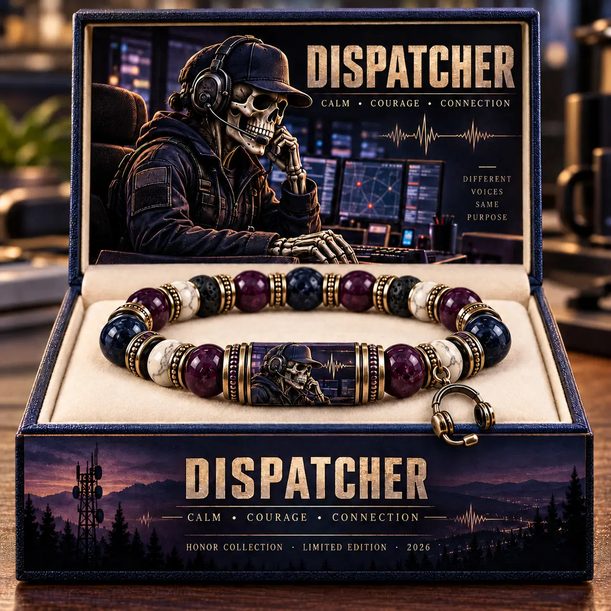 🎖️ Limited Edition Honor Collection Beaded Bracelet | Meaningful Appreciation Gift