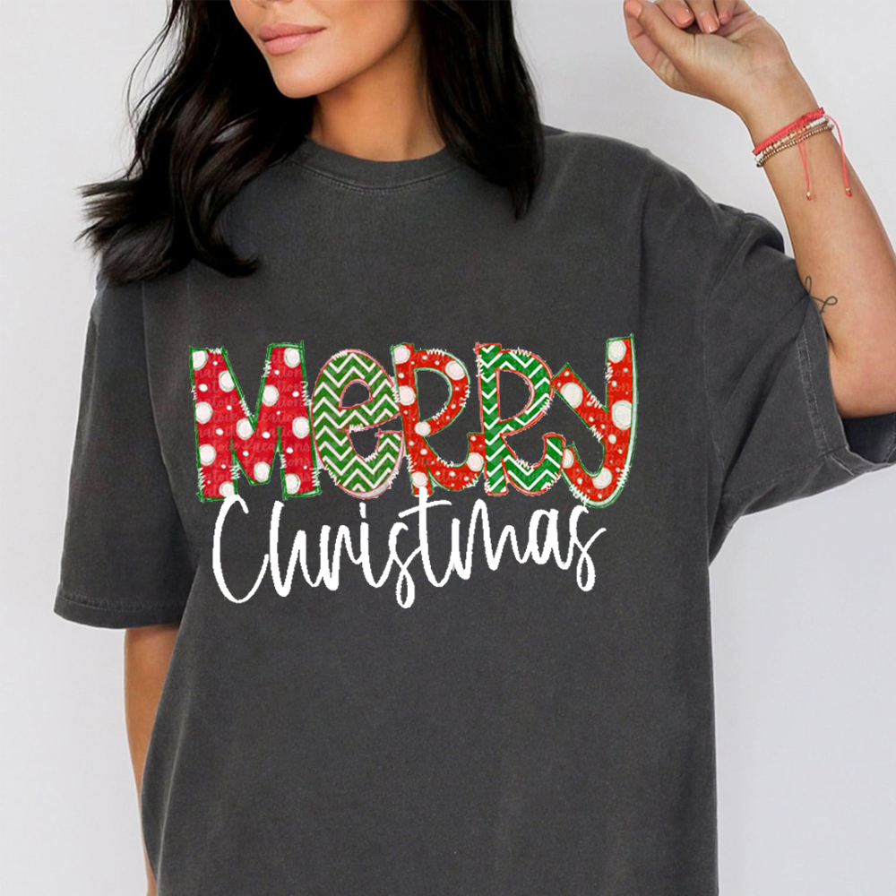 Make A Wish Christmas Fan008 Washed T-shirt