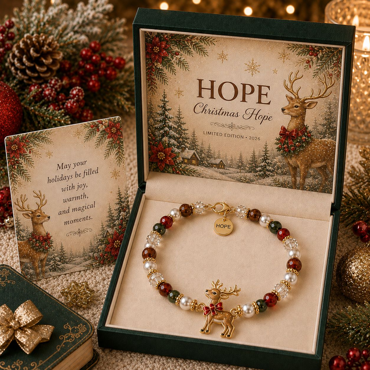 🎄❤️ Christmas Blessings Bracelet – Limited Edition 2026 ✨