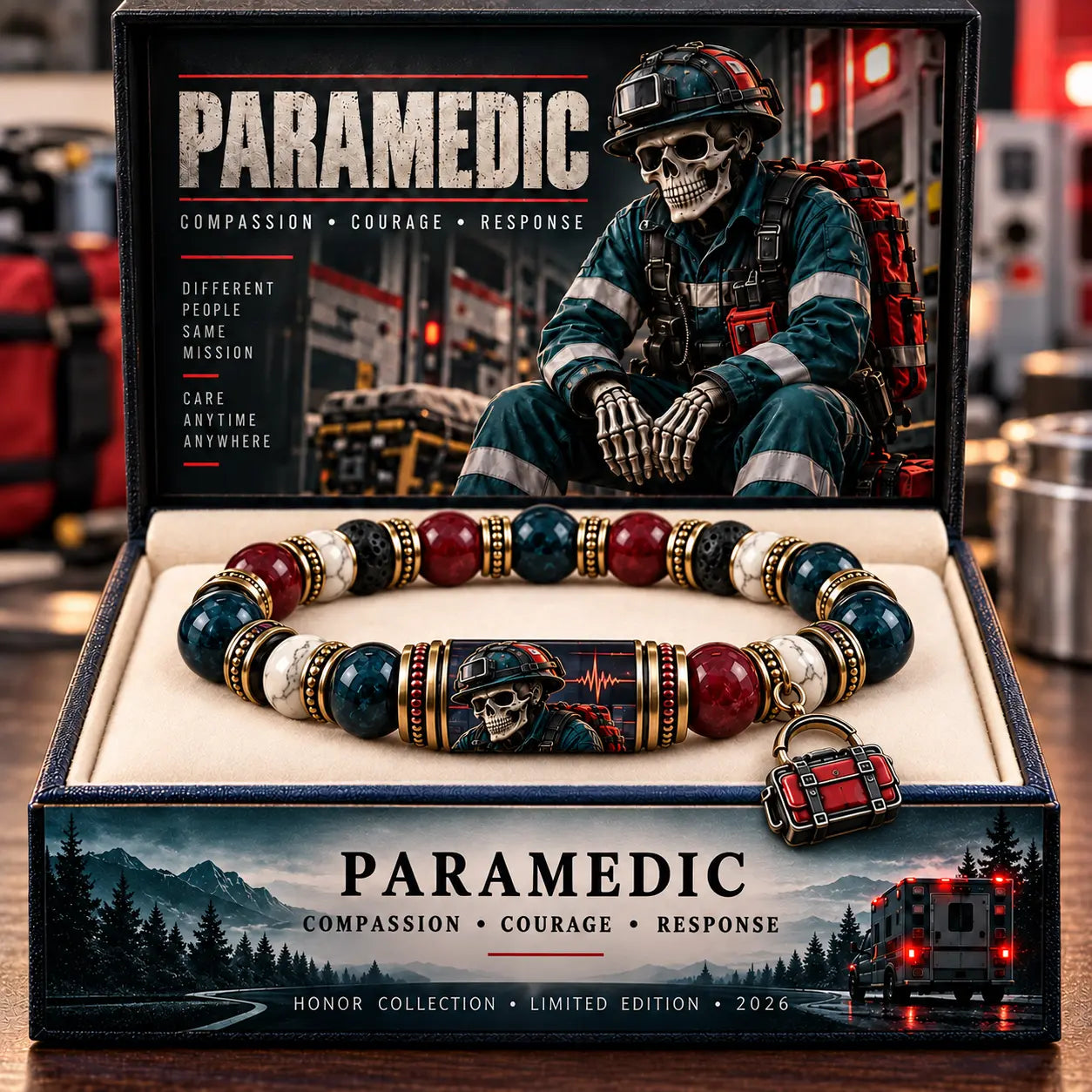 🎖️ Limited Edition Honor Collection Beaded Bracelet | Meaningful Appreciation Gift