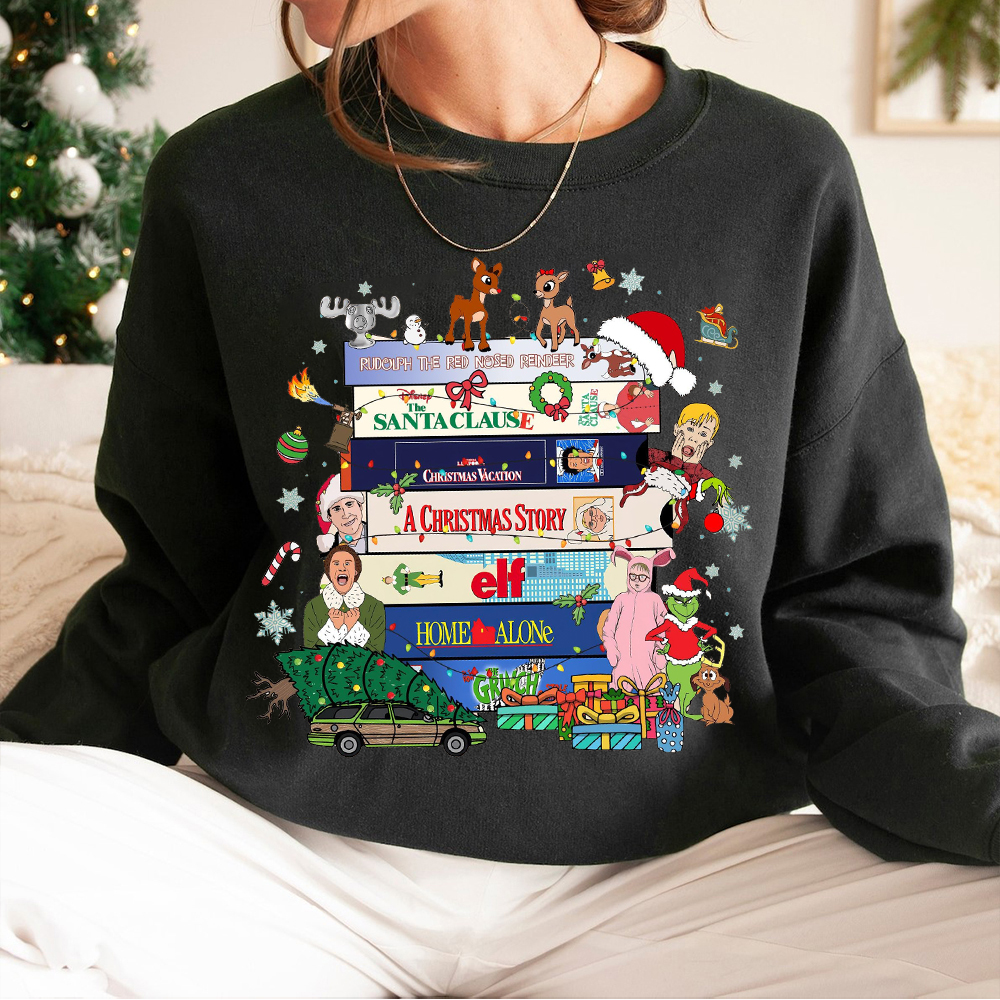 Christmas 90s Vintage Movie Fan013 Classic Sweatshirt