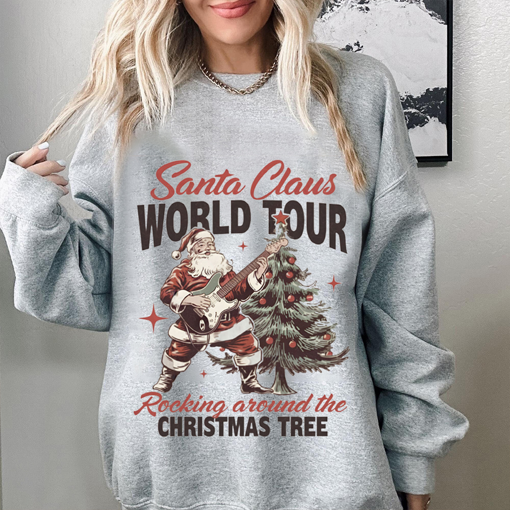 Rocking Around The Christmas Tree Fan005 Classic Sweatshirt