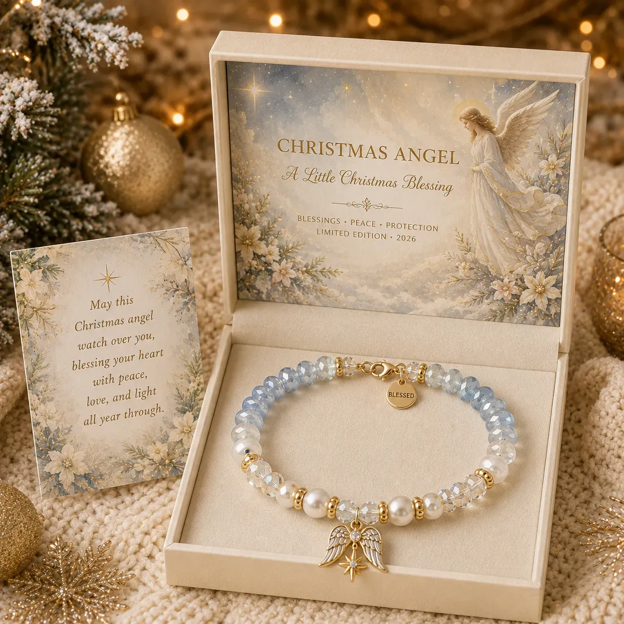 Christmas Angel bracelet design