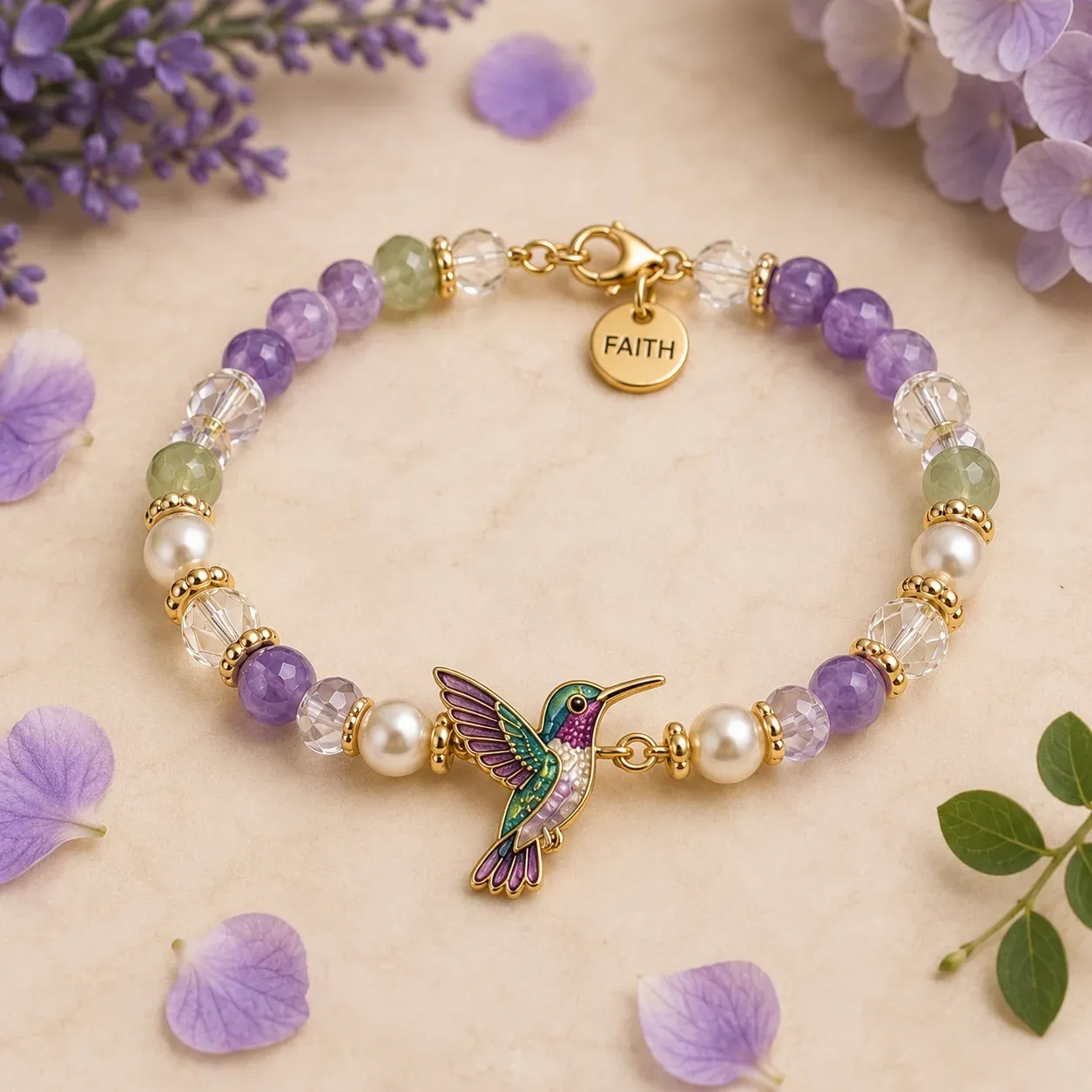 Meaningful faith bracelet