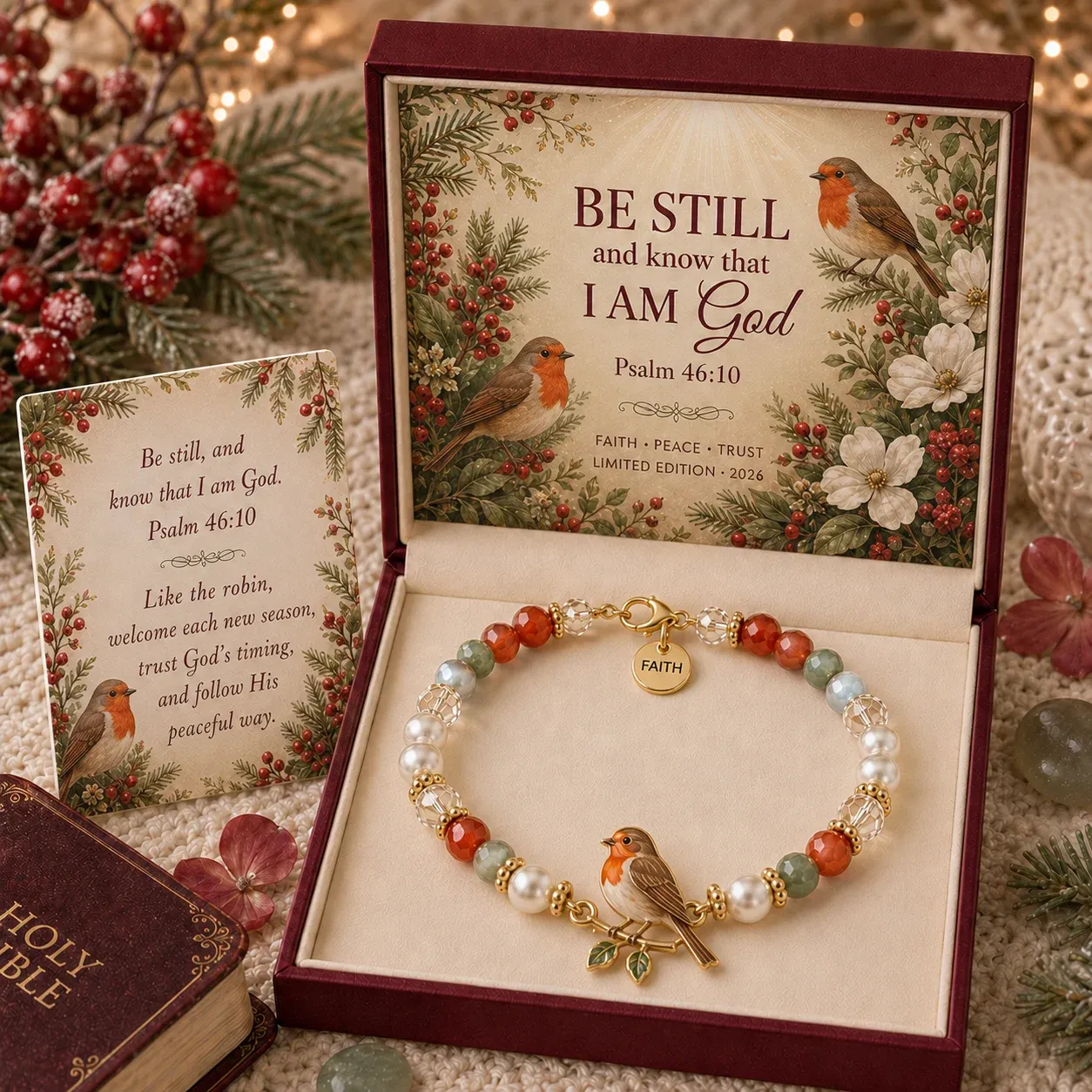 Robin new beginning bracelet