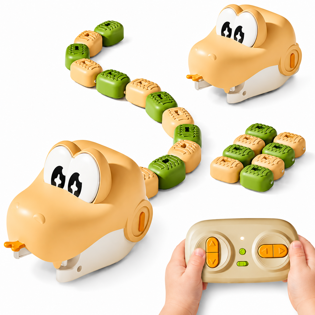 Remote-Control Growing Snake Game Toy