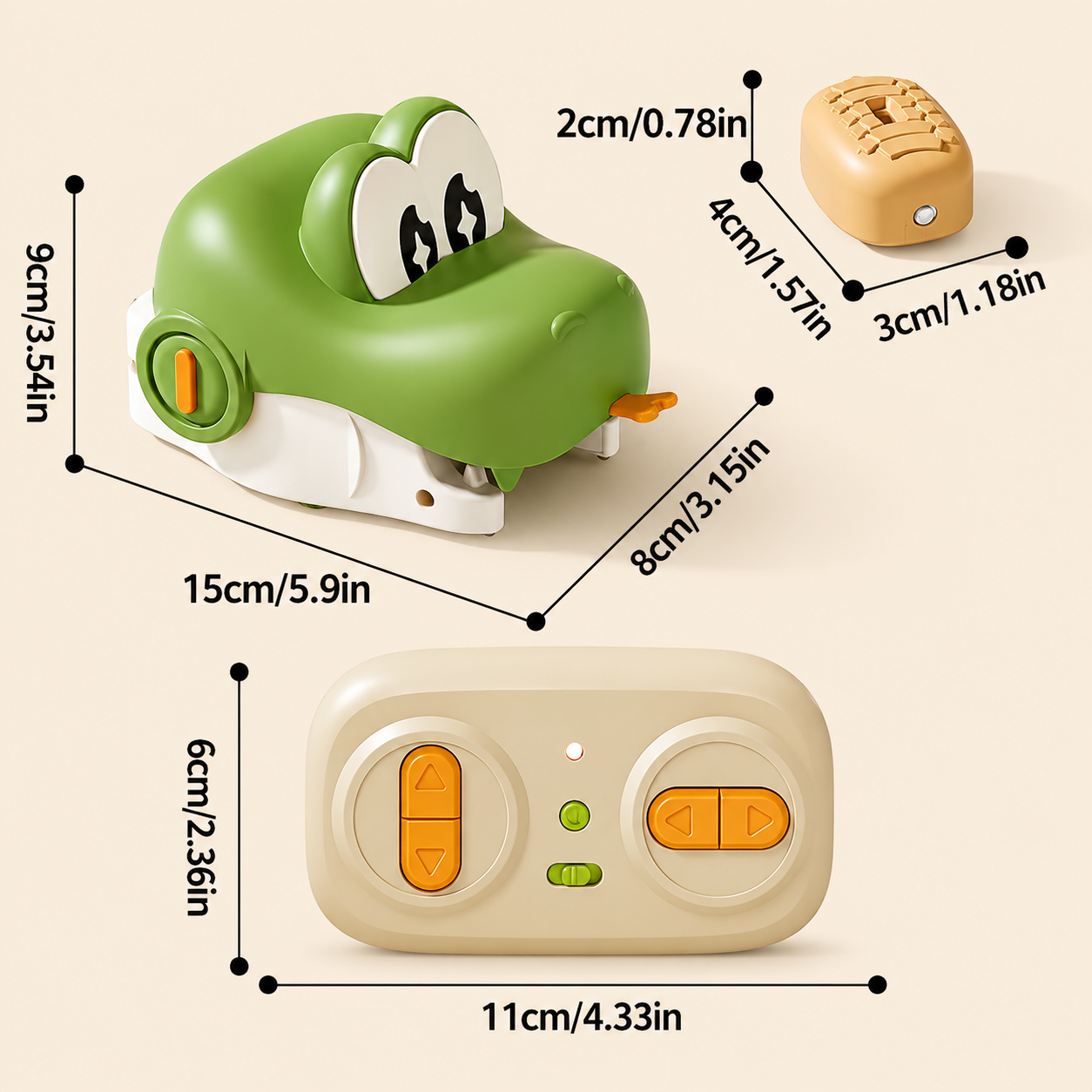 Remote-Control Growing Snake Game Toy