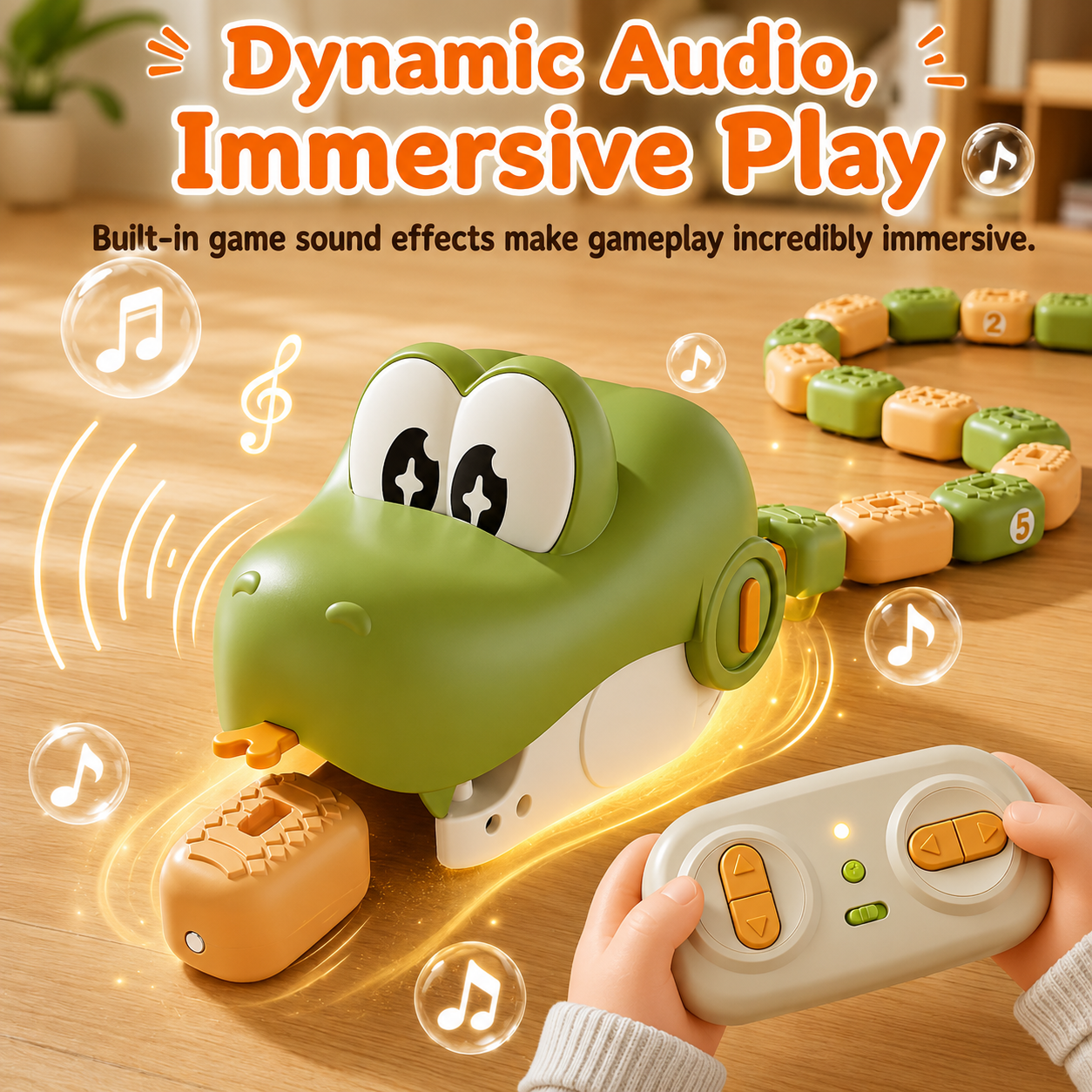 Remote-Control Growing Snake Game Toy