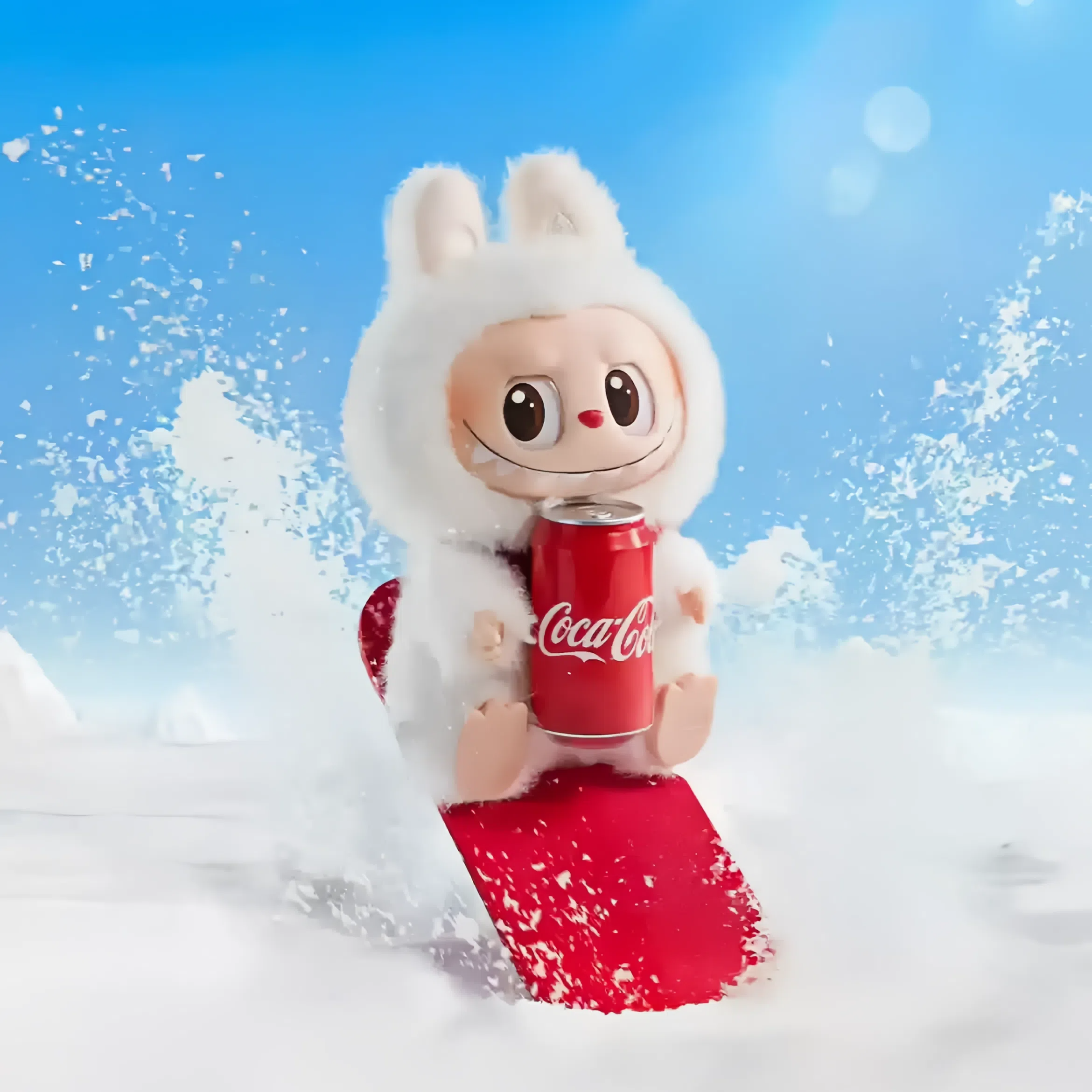 THE MONSTERS Labubu COCA COLA Series Vinyl Plush Dolls