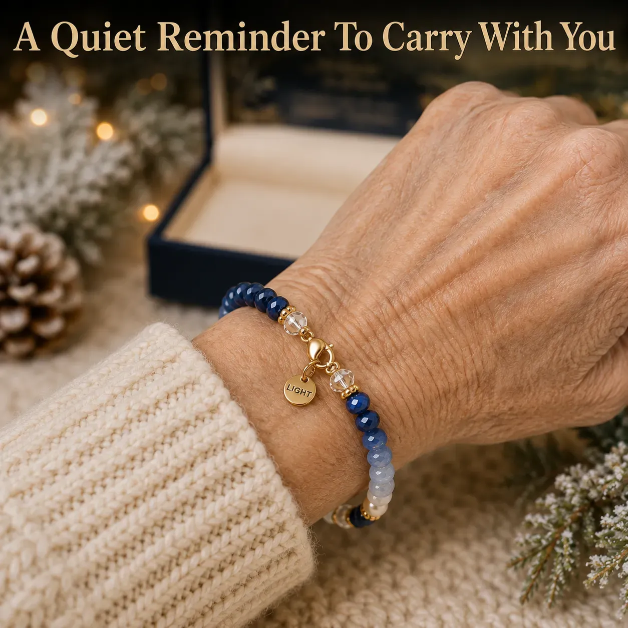 Star of Bethlehem bracelet as a meaningful accessory for everyday wear