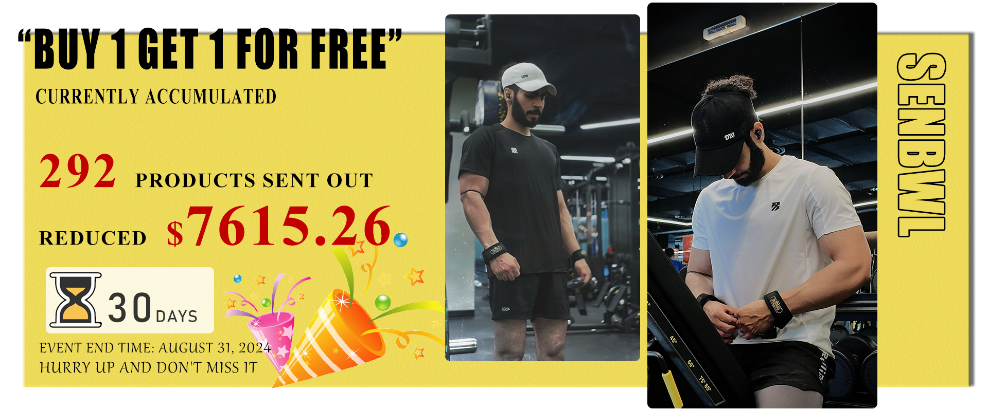 Hurry! Senbwl's Buy One, Get One Free Offer Ends August 31st!-Senbwl Sports