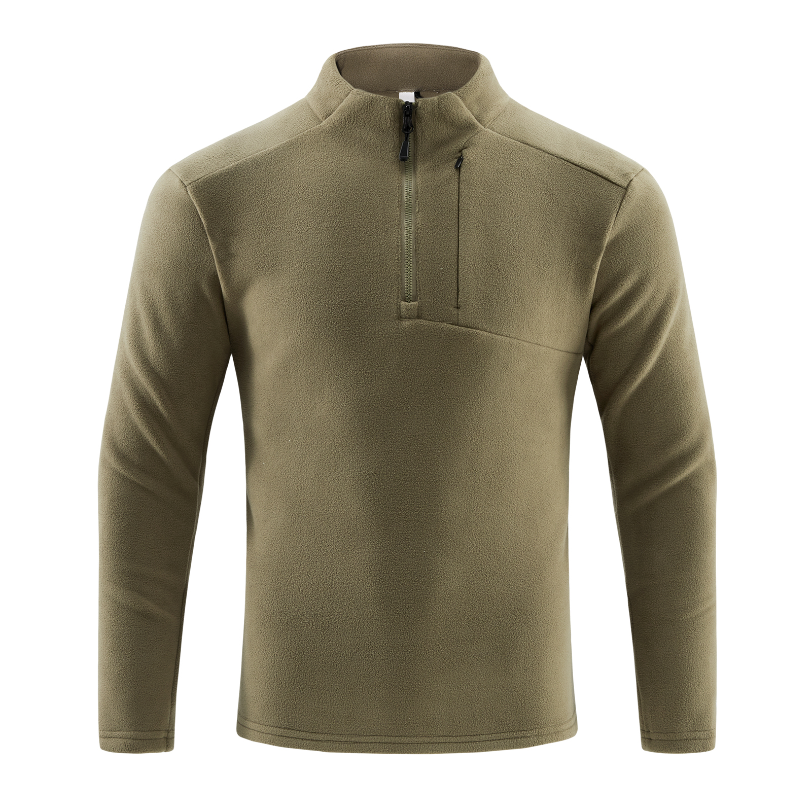 Senbwl Winter Men's Quarter Zip Premium Fleece Sweatshirt Mid-layer-Senbwl Sports