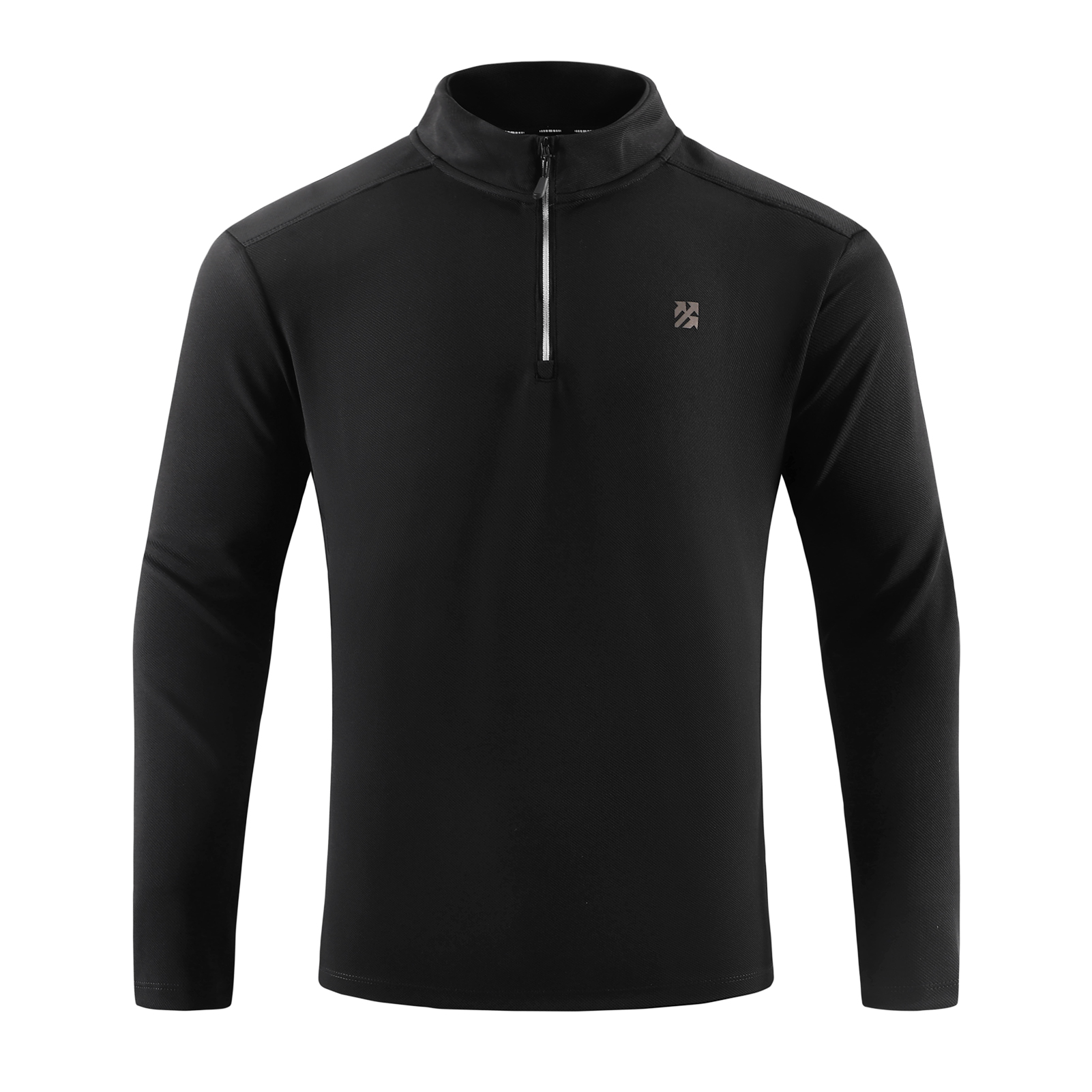 Senbwl Men's Quarter Zip Neck Pullover High Stretch