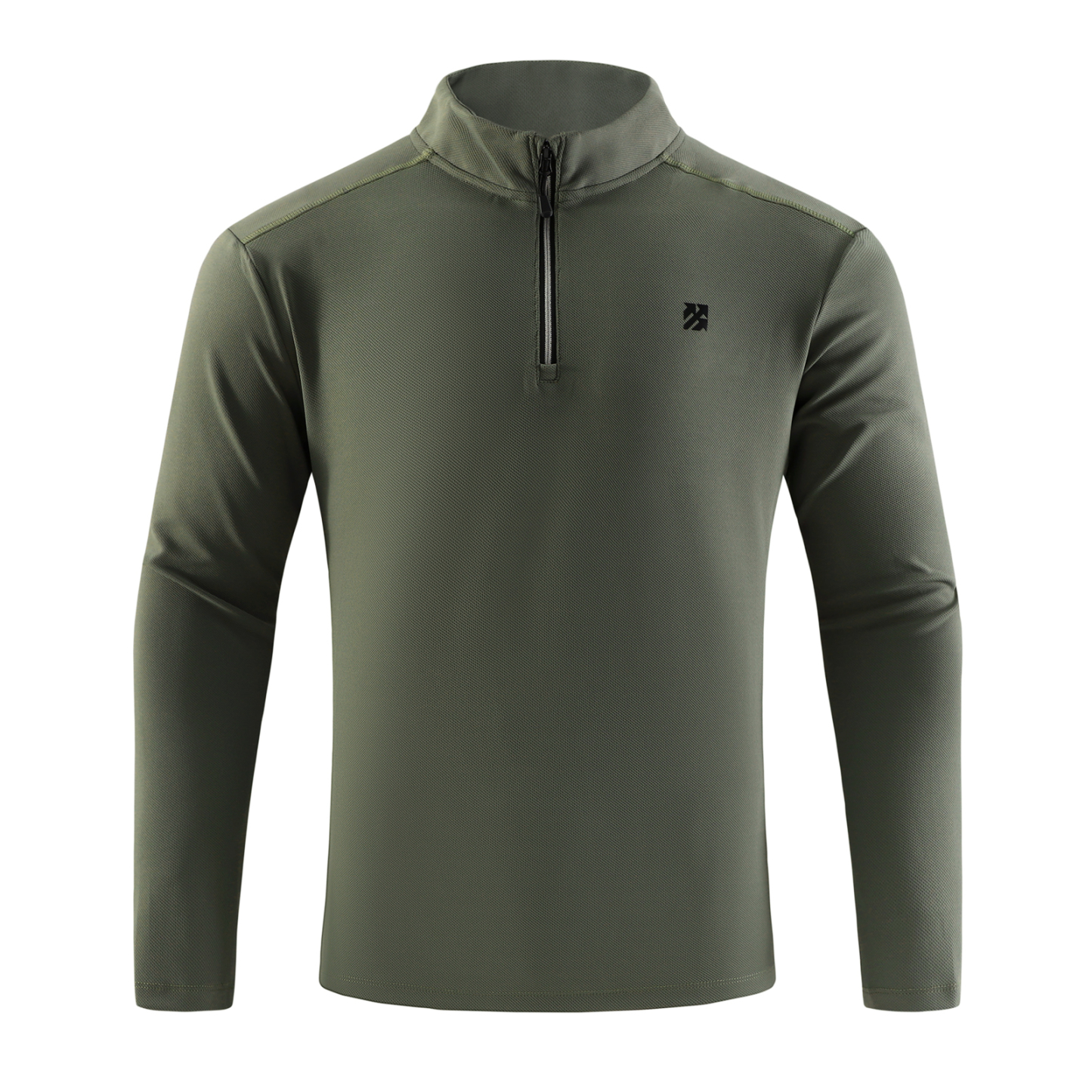 Senbwl Men's Quarter Zip Neck Pullover High Stretch-Senbwl Sports