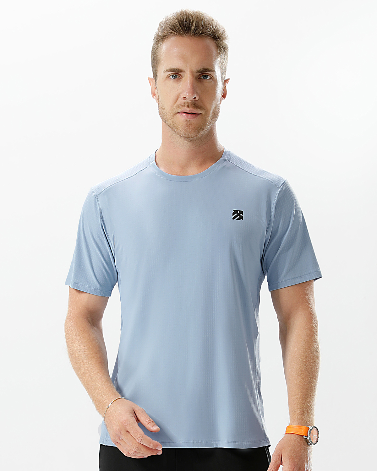 Senbwl Men's UPF 50+ Sun Protection Padel T-Shirt with Pinhole-Senbwl Sports