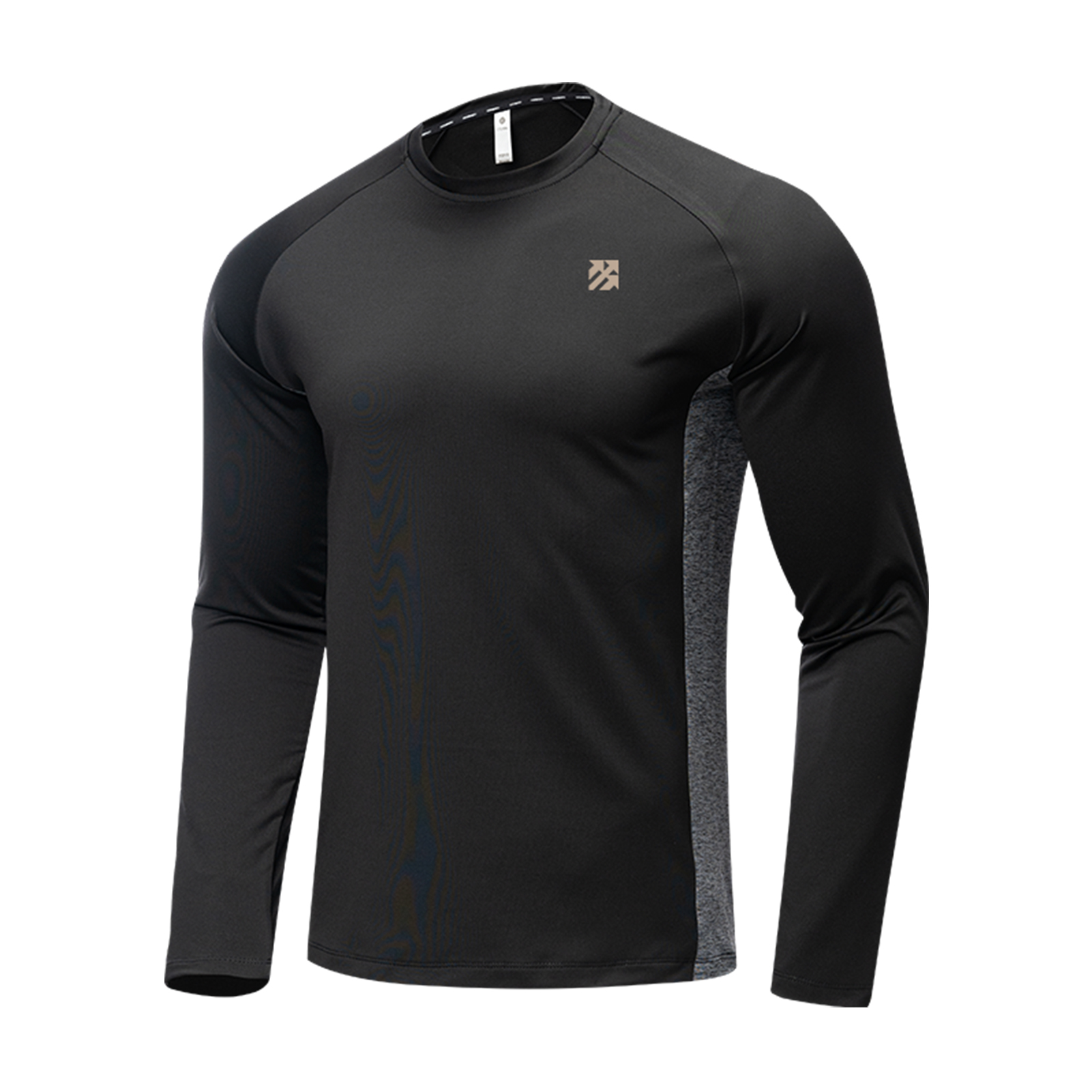 Senbwl Men's Brushed Moisture-Wicking Long Sleeve T-Shirt -Senbwl Sports