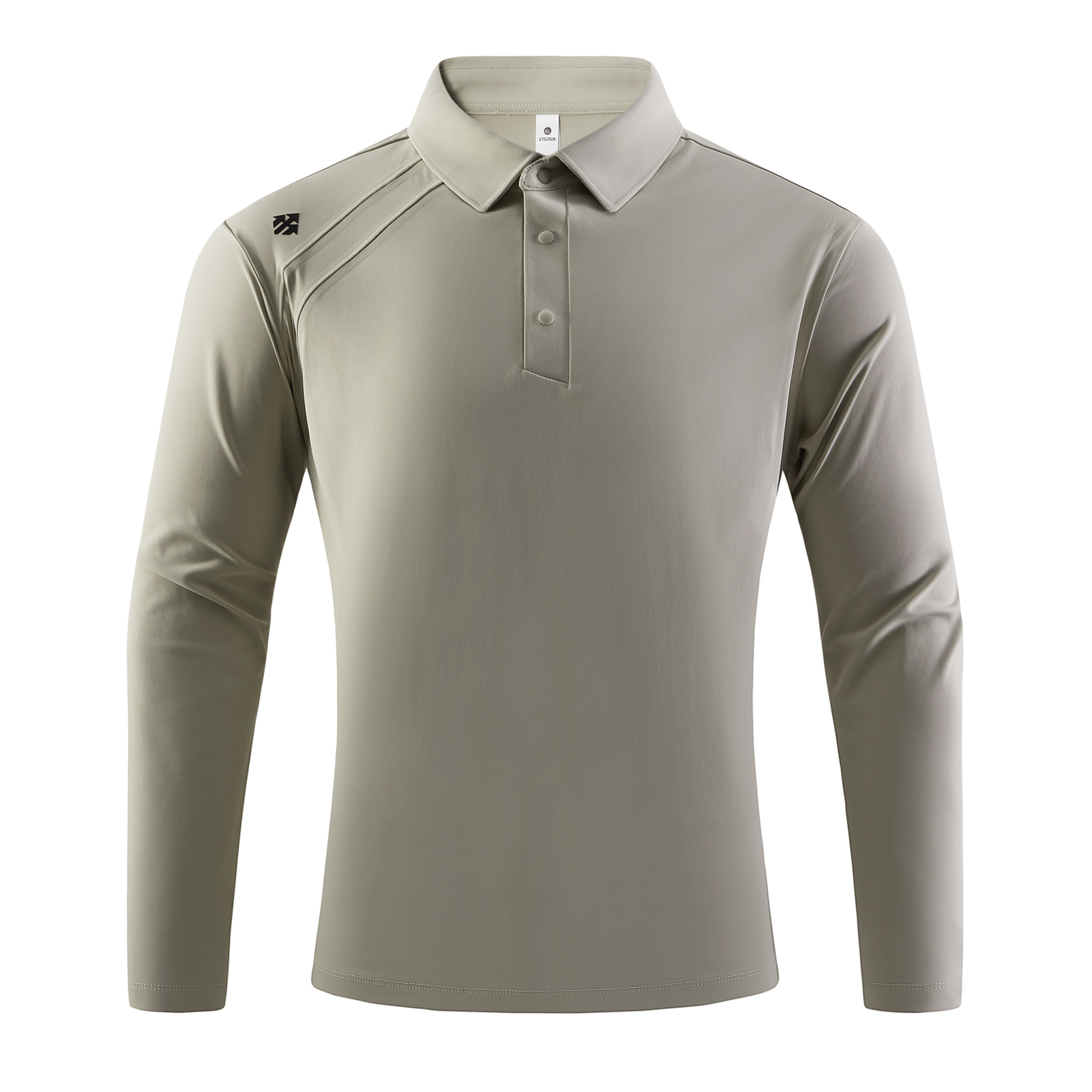 Senbwl Men's Long Sleeve Golf Polo Shirt-Senbwl Sports