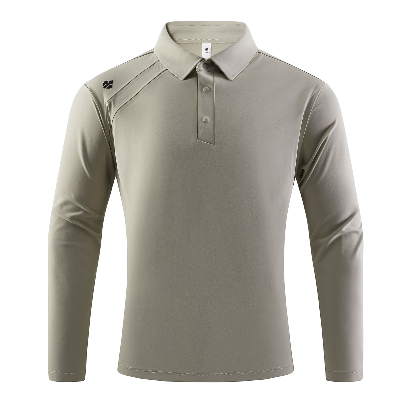 Senbwl Men's Long Sleeve Golf Polo Shirt-Senbwl Sports