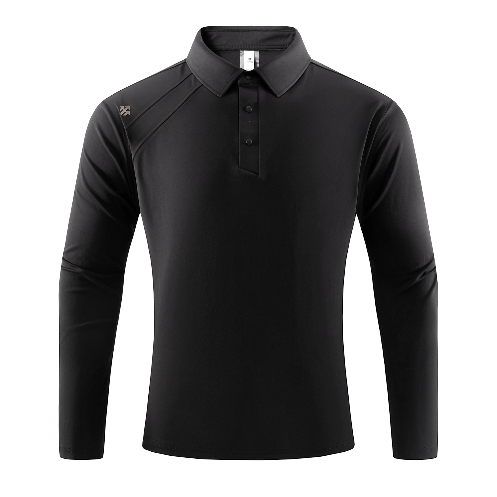 Senbwl Men's Long Sleeve Golf Polo Shirt