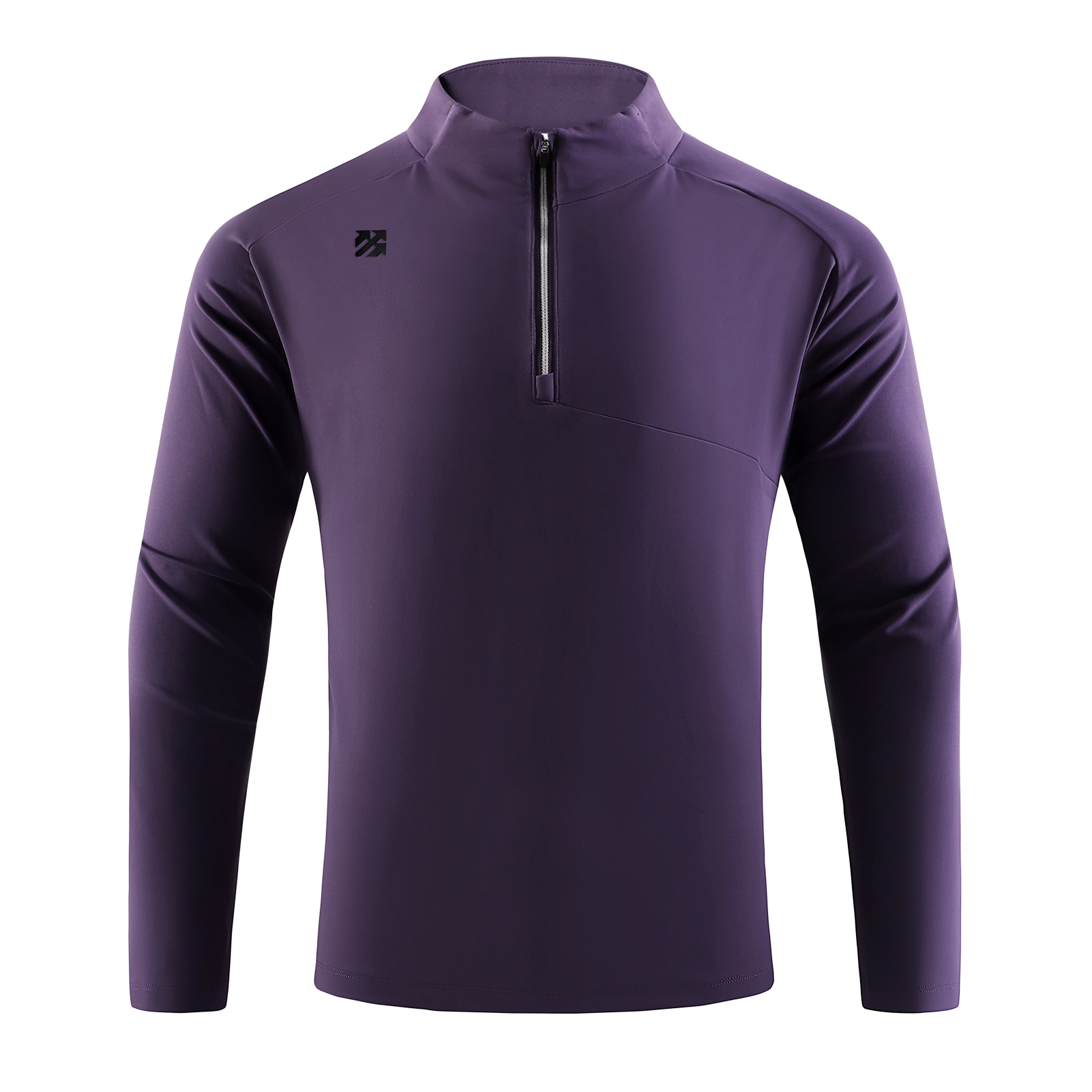 Senbwl Men's Double-Sided Brushed Quarter Zip Pullover-Senbwl Sports
