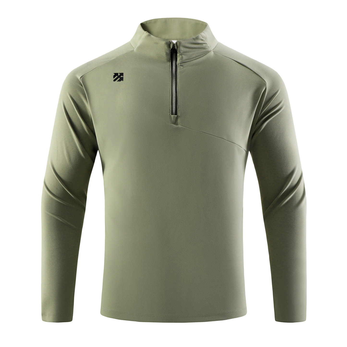 Senbwl Men's Double-Sided Brushed Quarter Zip Pullover-Senbwl Sports
