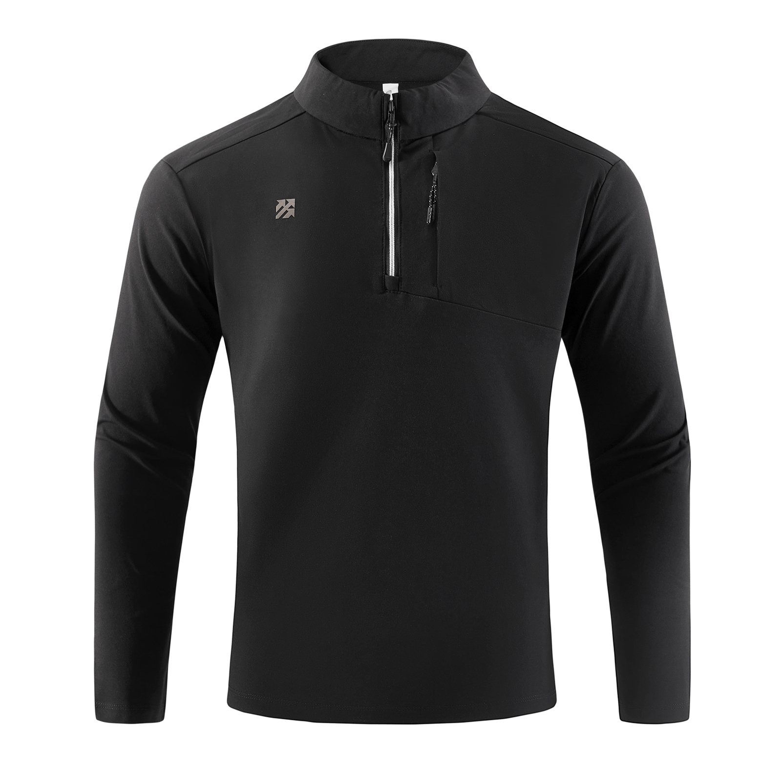 Senbwl Men's Outdoor & Sports Quarter Zip Pullover Non-Spandex Stretch Fabric -Senbwl Sports