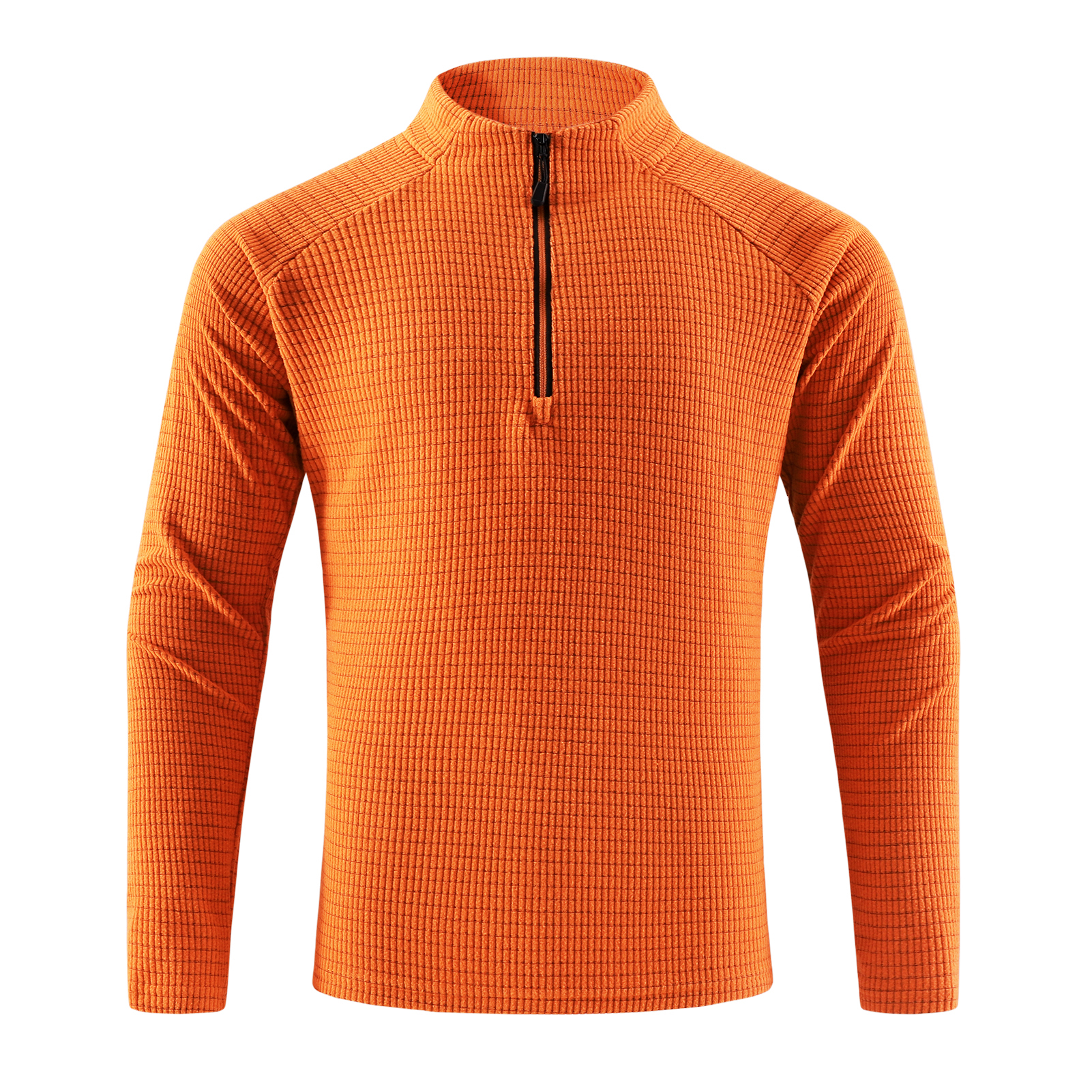 Senbwl Men's Integrated Fleece Quarter Zip Pullover-Senbwl Sports