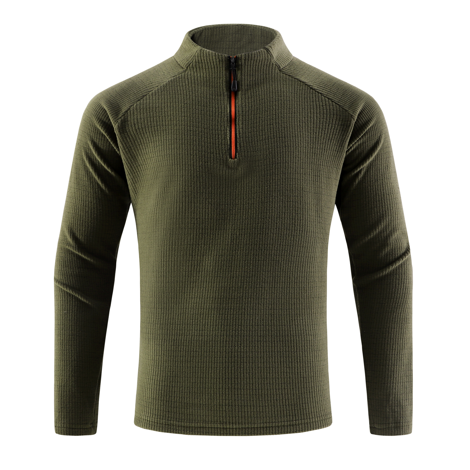 Senbwl Men's Integrated Fleece Quarter Zip Pullover-Senbwl Sports